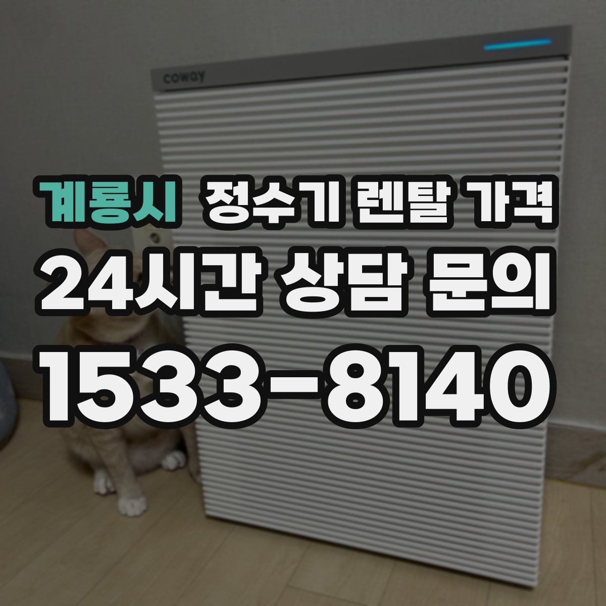 계룡시 정수기 렌탈 가격 약정 기간별 차이 정리