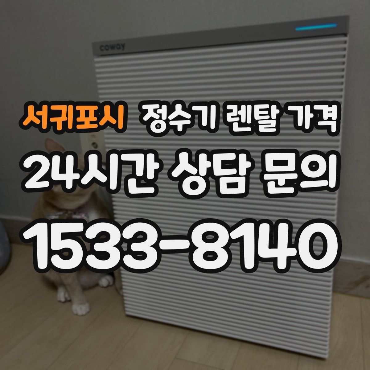 서귀포시 정수기 렌탈 가격