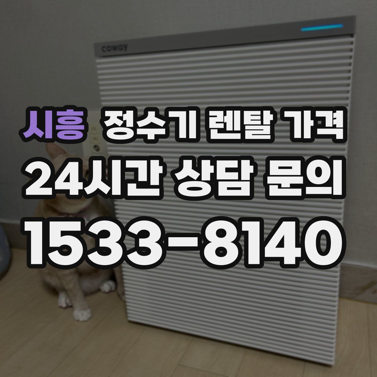 시흥 정수기 렌탈 가격