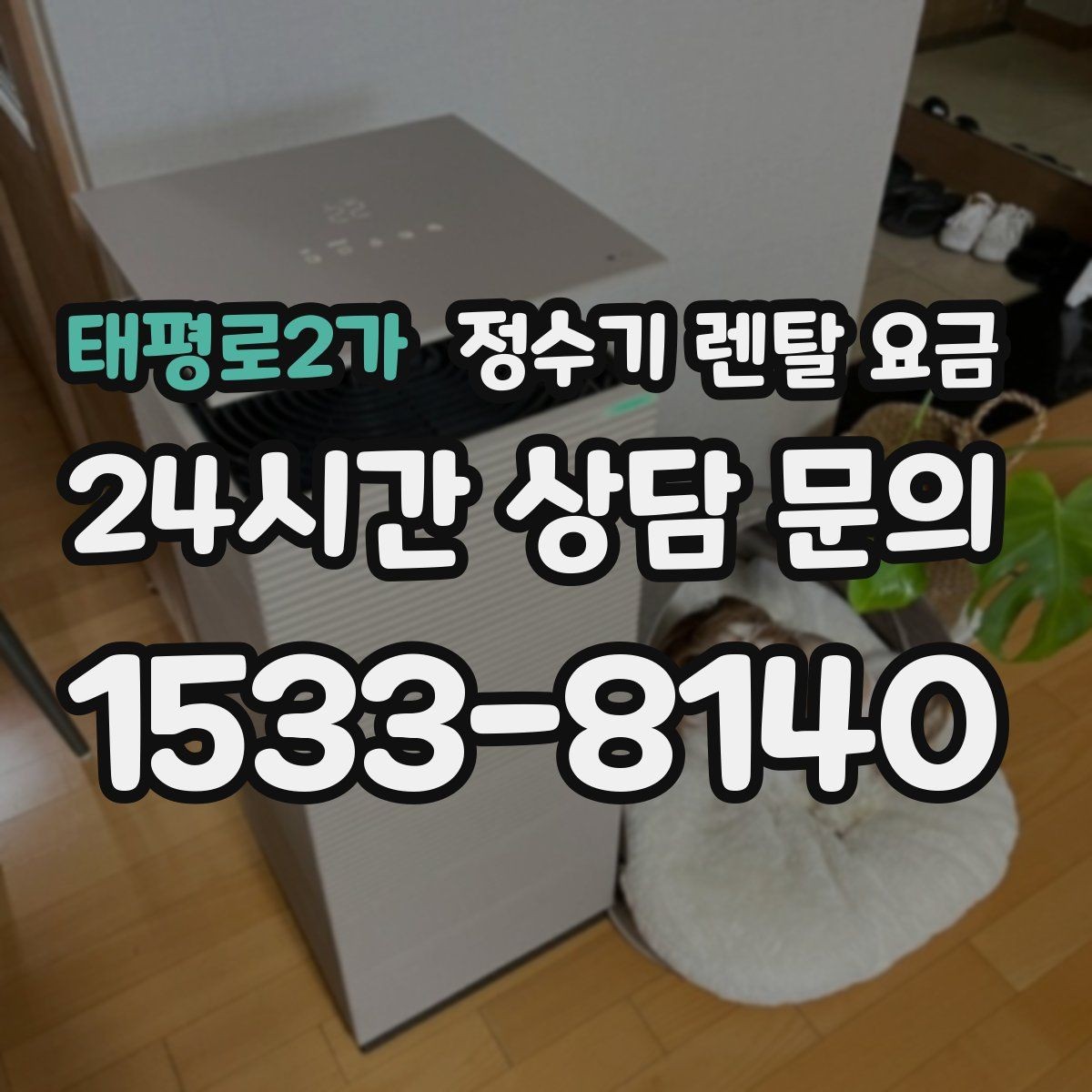 태평로2가 정수기 렌탈 요금 코크 분리 세척이 왜 중요할까