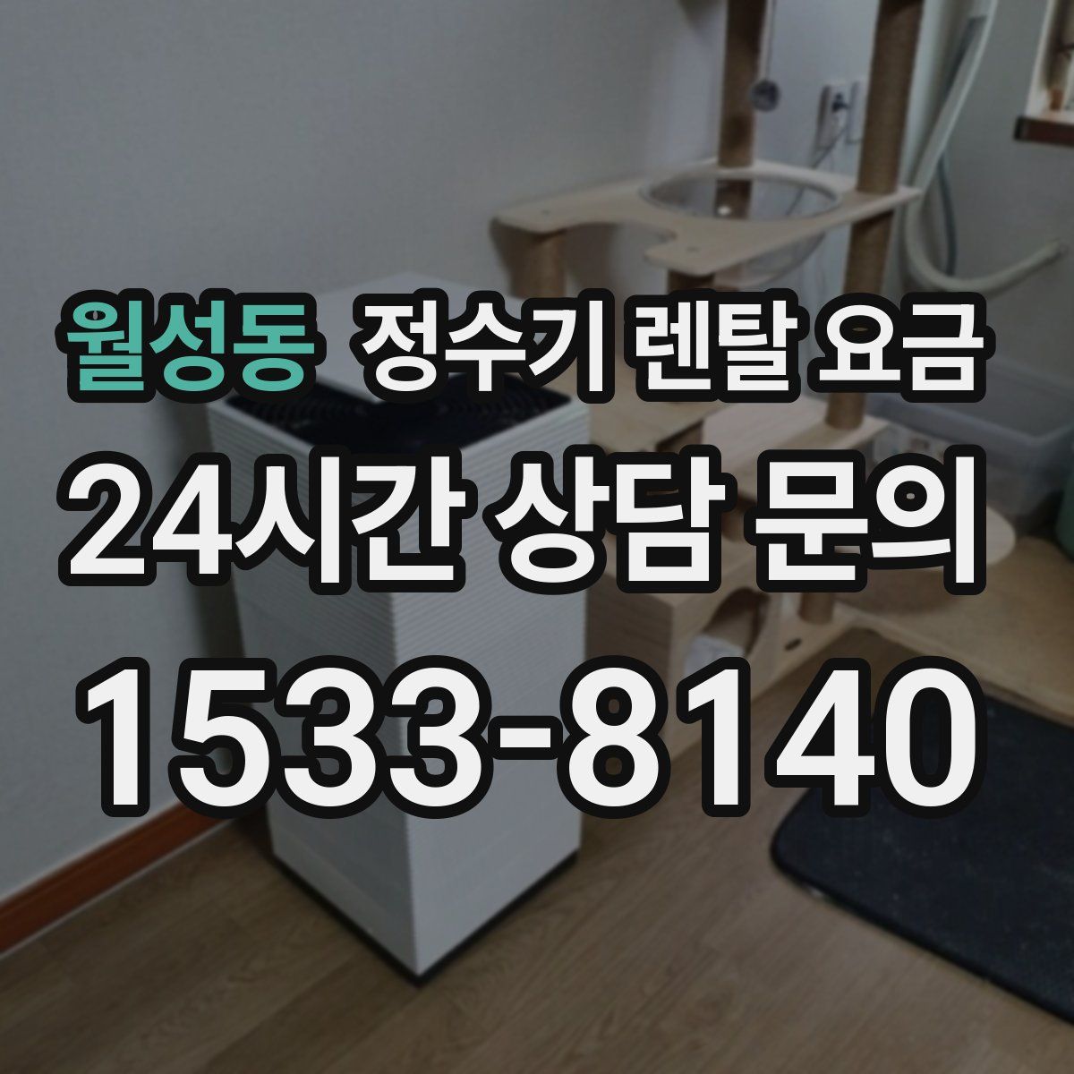 월성동 정수기 렌탈 요금