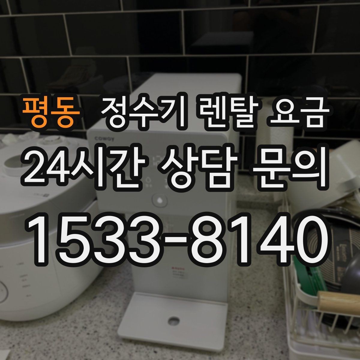평동 정수기 렌탈 요금 전문 설치가 필요한 이유