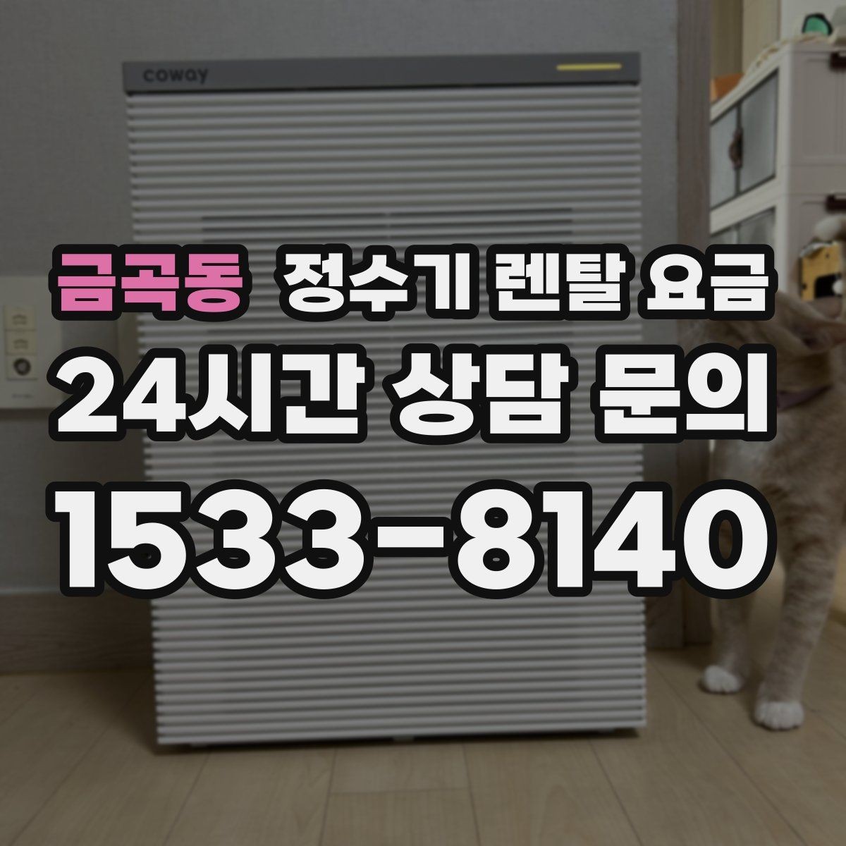 금곡동 정수기 렌탈 요금 물 사용량이 많은 집의 선택 기준