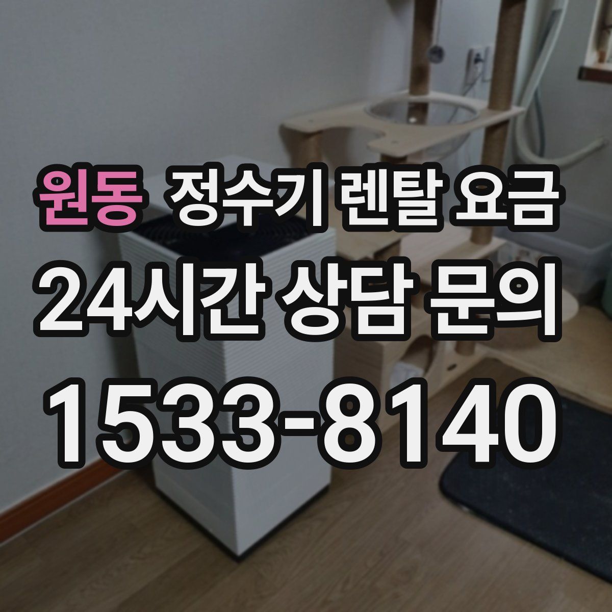 원동 정수기 렌탈 요금