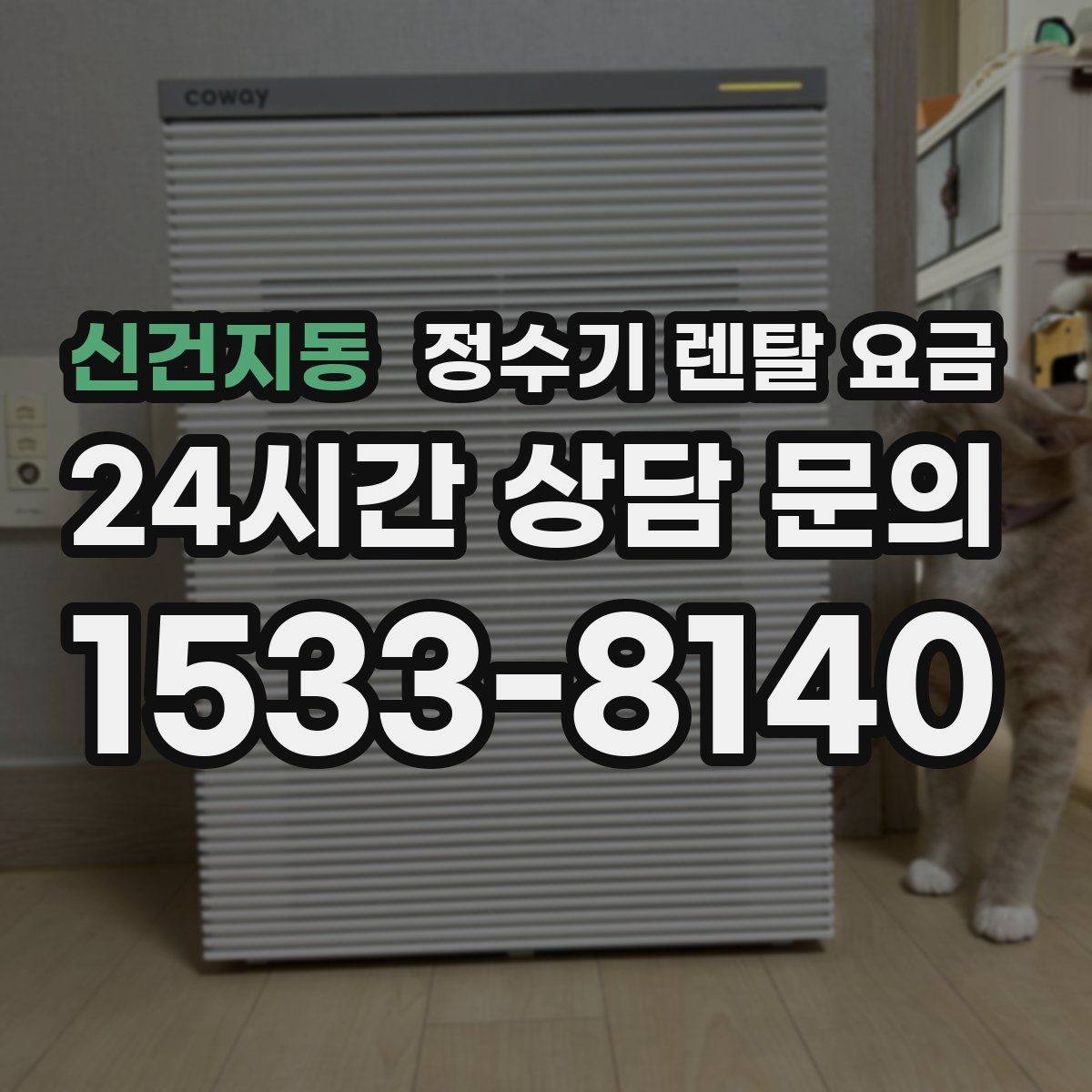 신건지동 정수기 렌탈 요금 오프라인 매장 상담이 필요한 경우