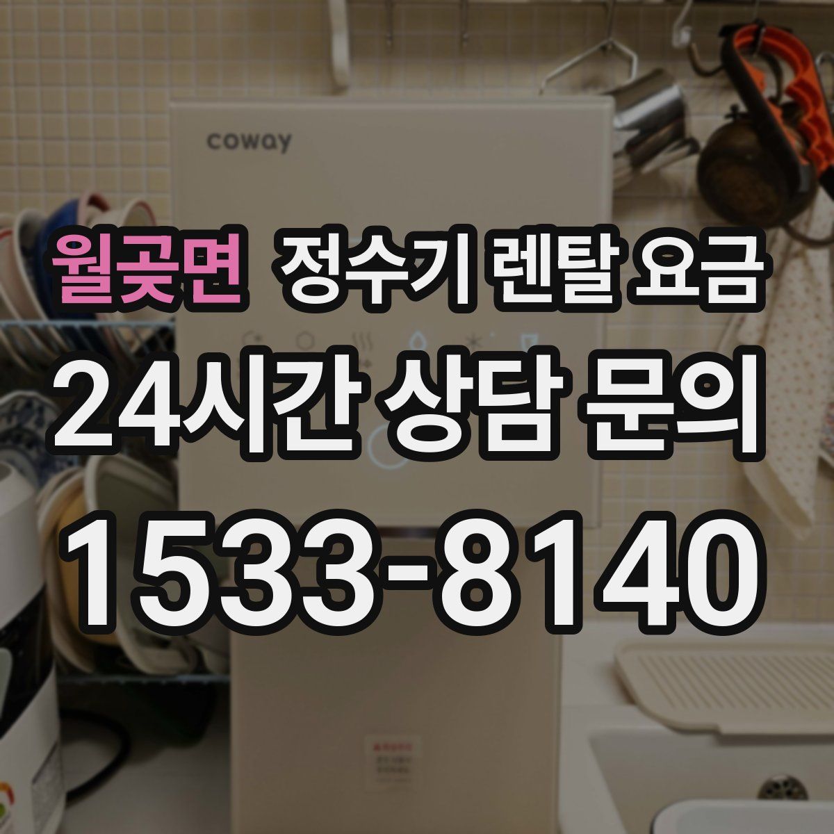 월곶면 정수기 렌탈 요금