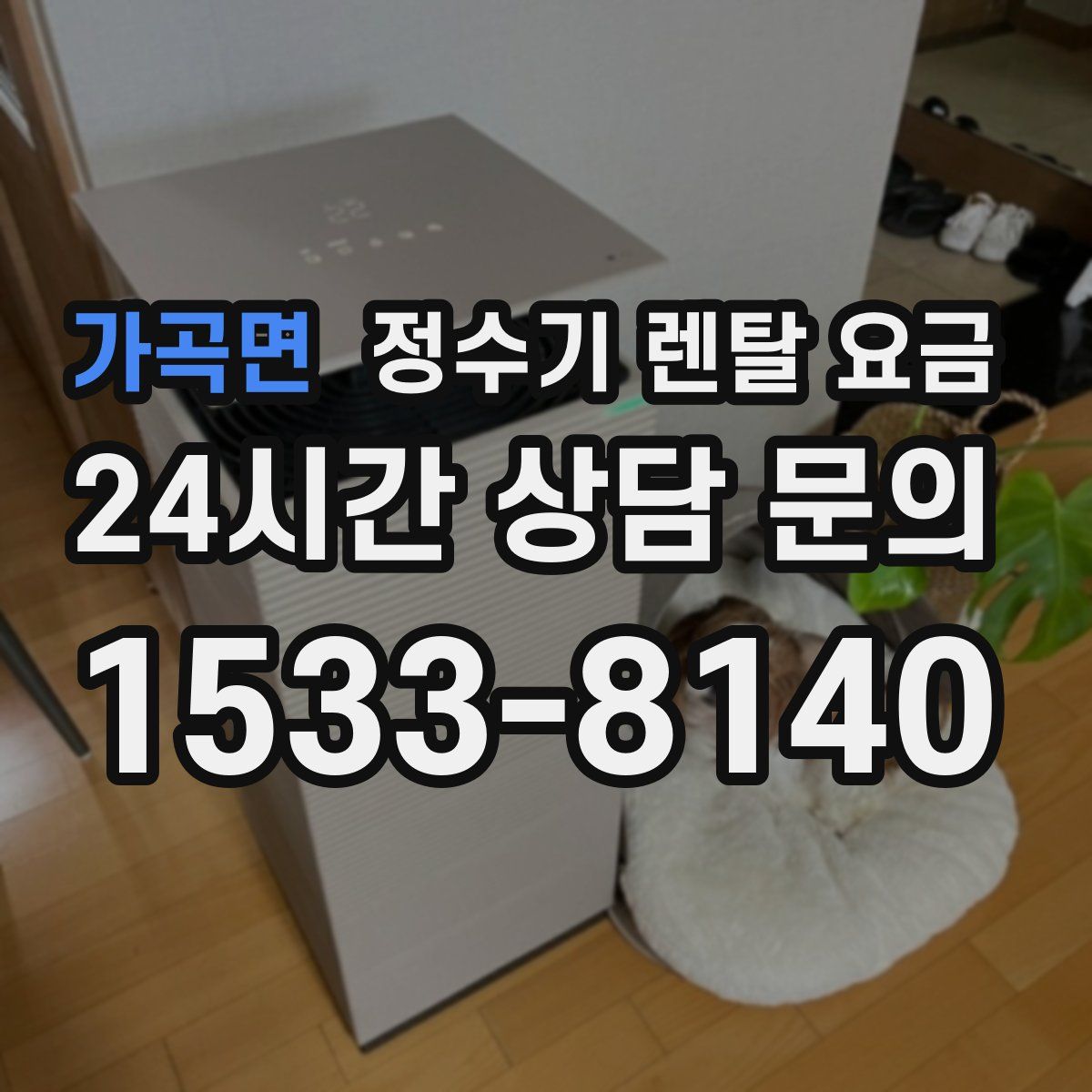 가곡면 정수기 렌탈 요금
