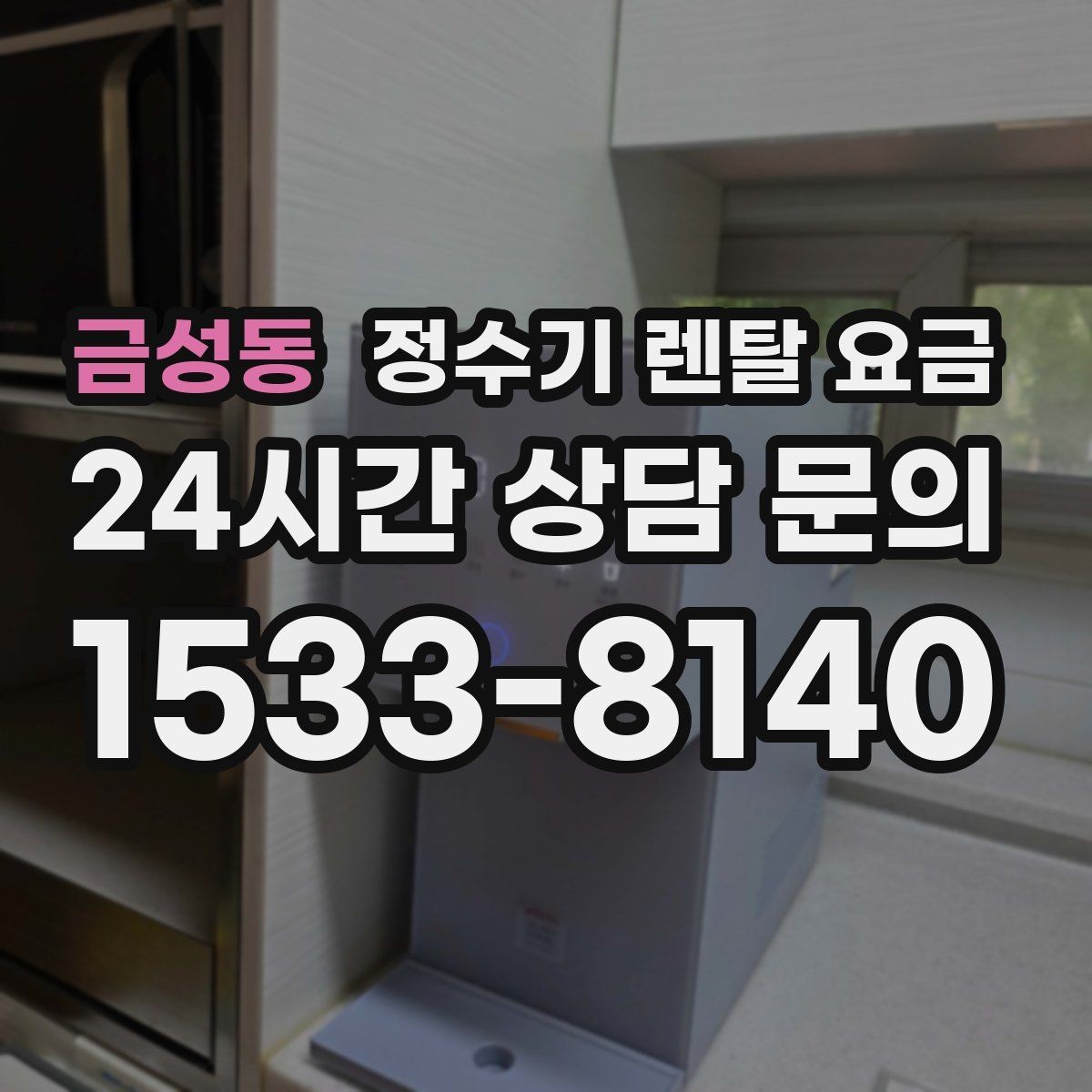 금성동 정수기 렌탈 요금 오프라인 매장 상담이 필요한 경우