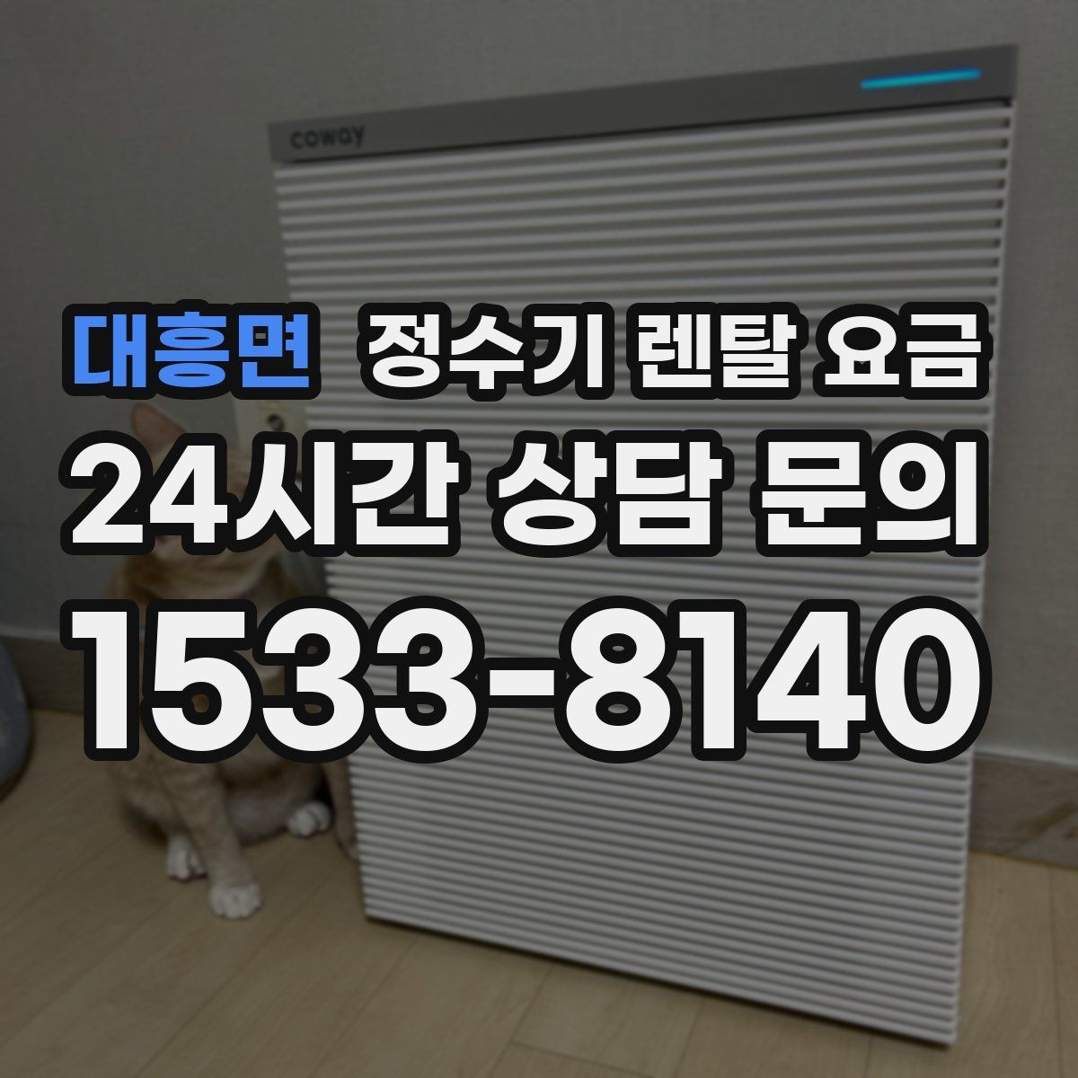 대흥면 정수기 렌탈 요금 선택 전 필수 체크리스트 정리