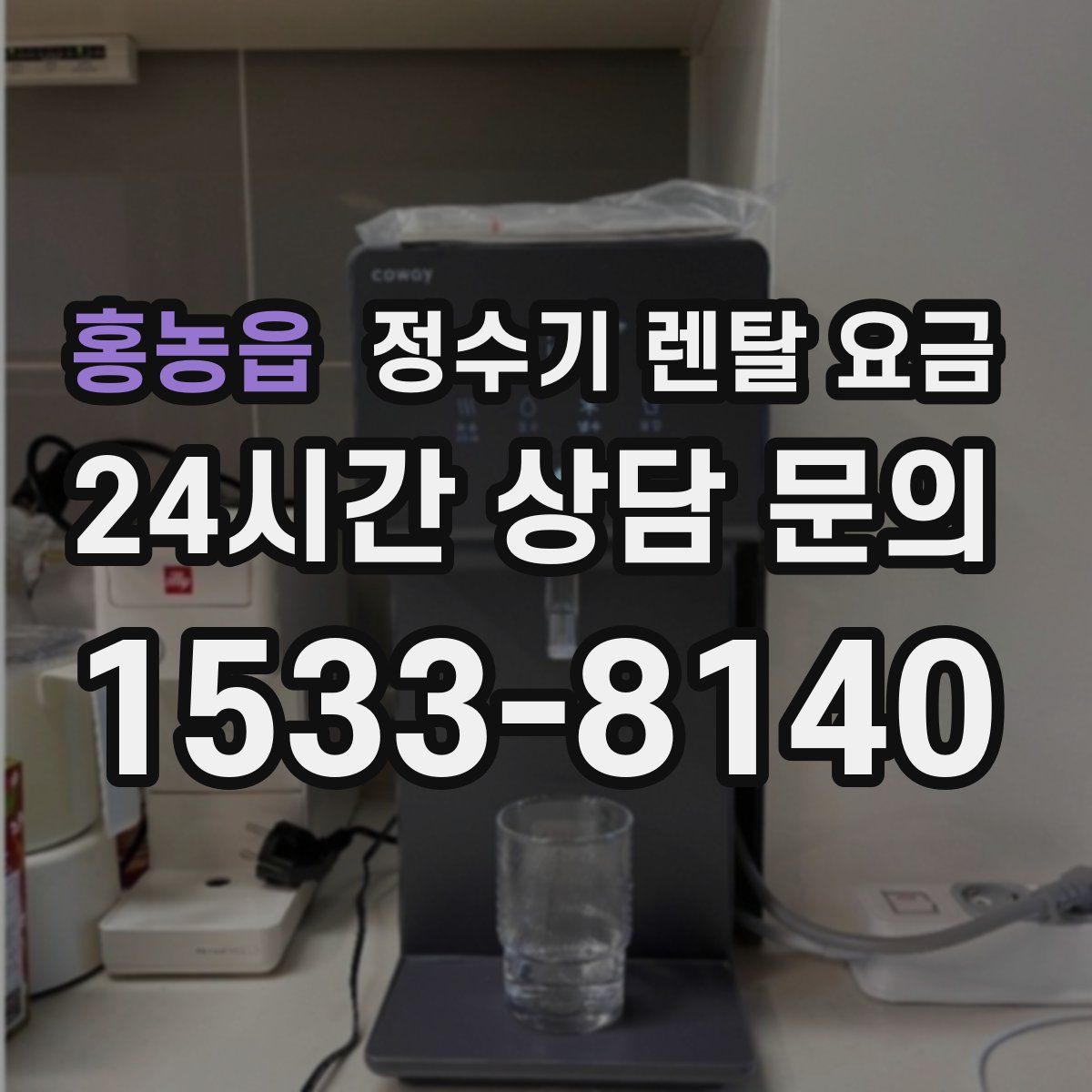 홍농읍 정수기 렌탈 요금