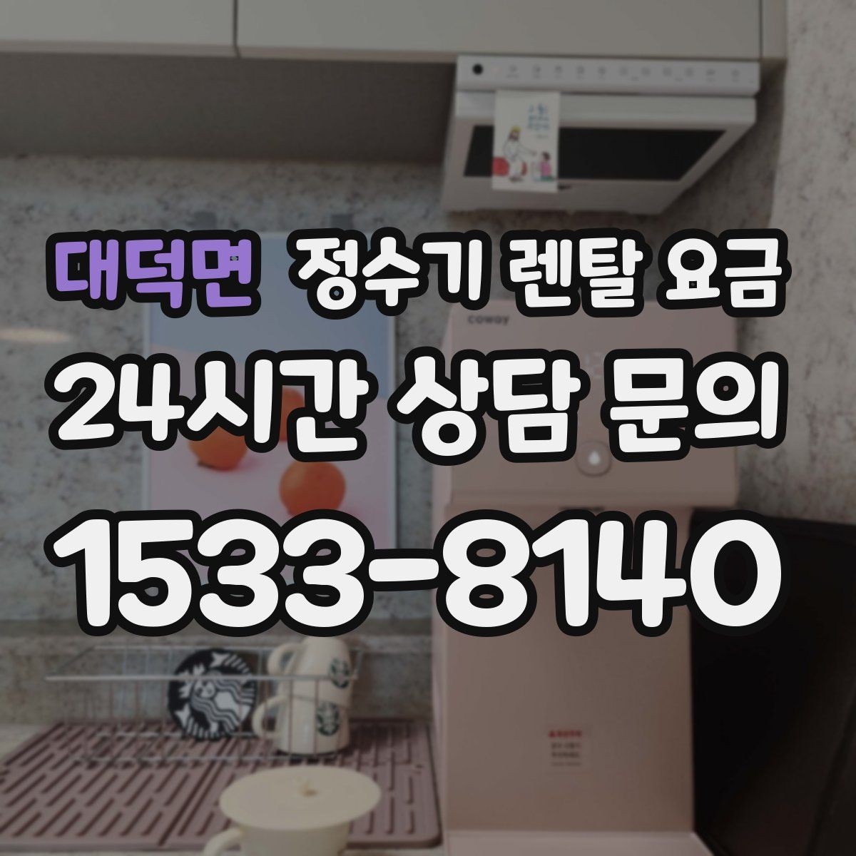 대덕면 정수기 렌탈 요금 오프라인 매장 상담이 필요한 경우