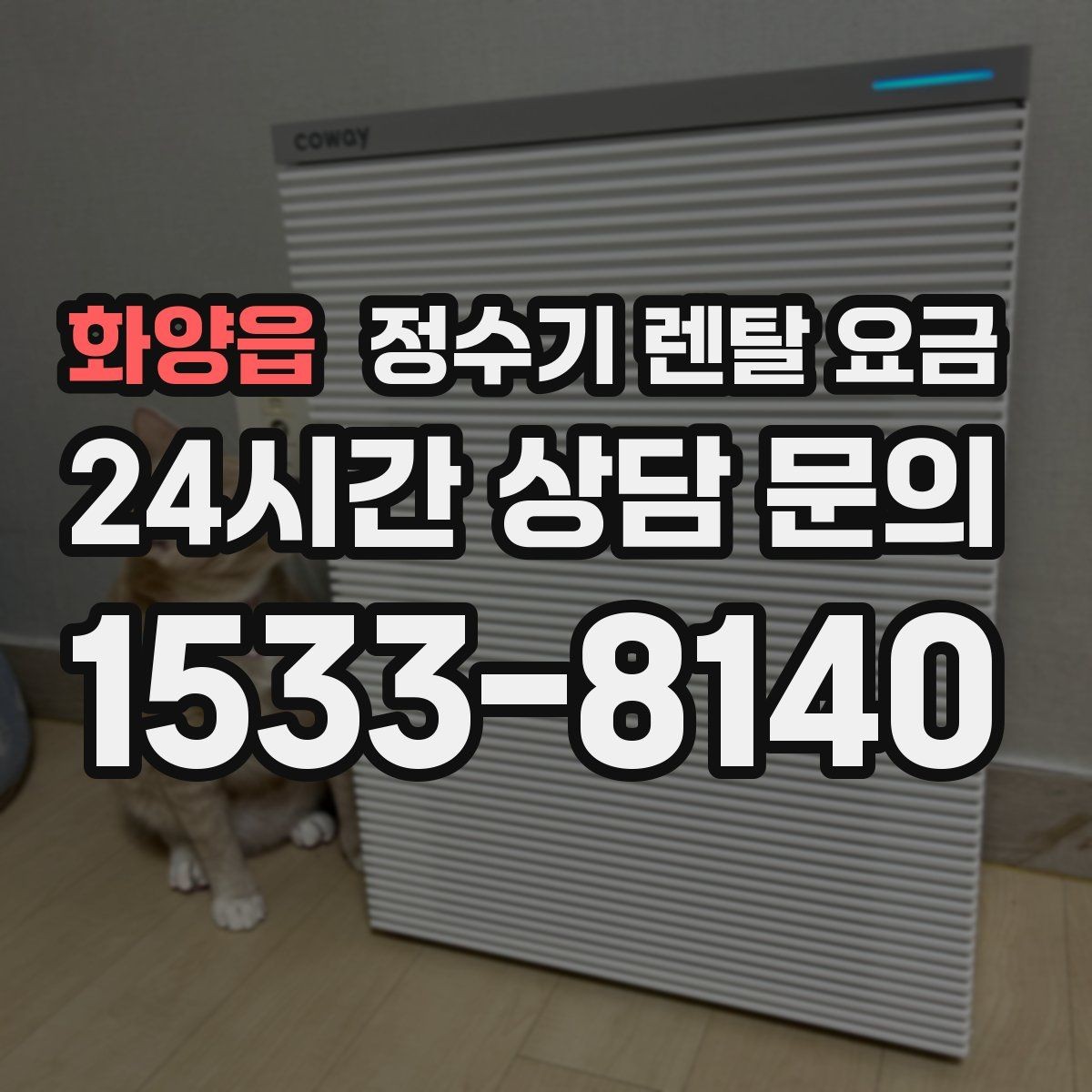 화양읍 정수기 렌탈 요금 전기 사용량까지 고려해야 하는 이유