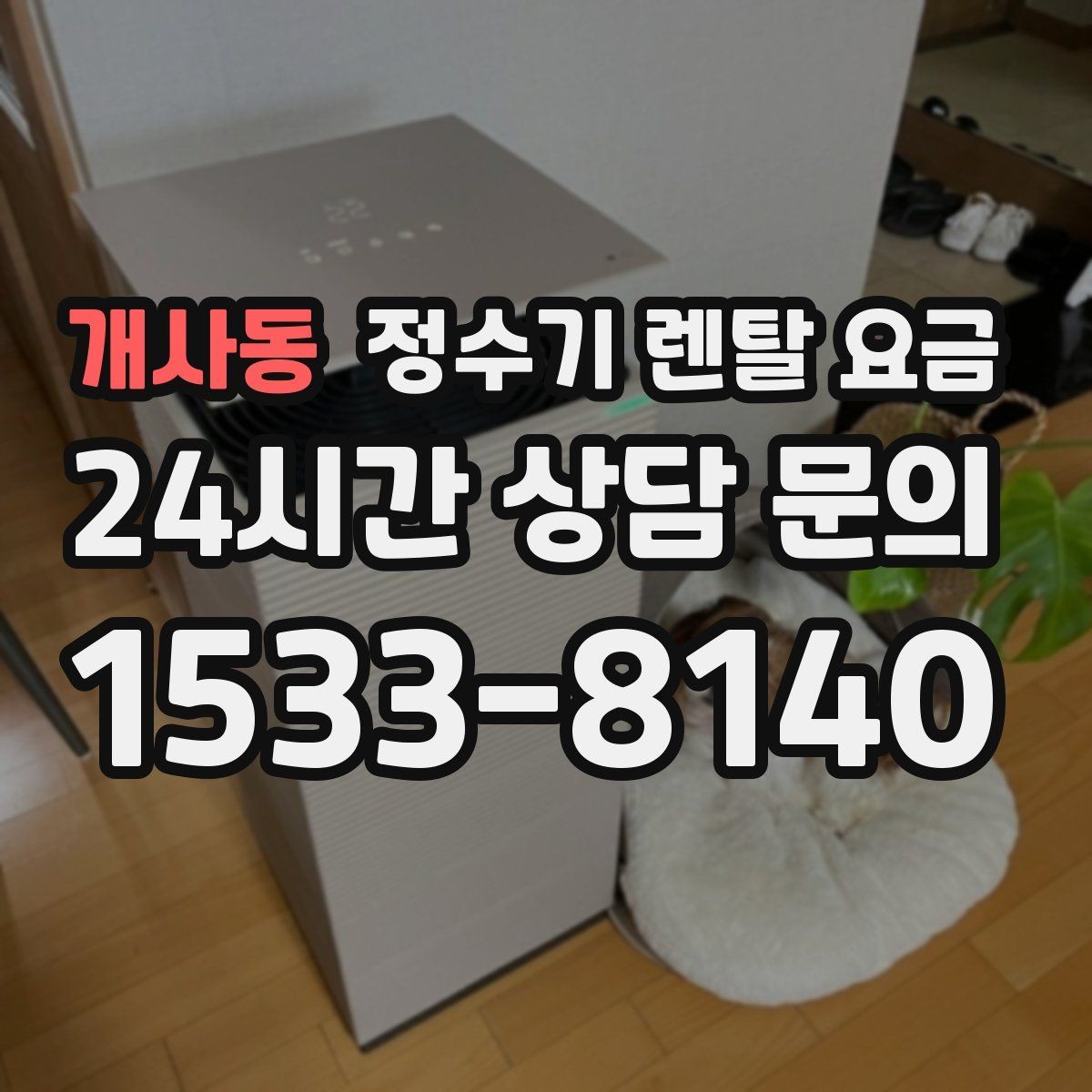 개사동 정수기 렌탈 요금 프로모션보다 기본 조건이 더 중요한 이유