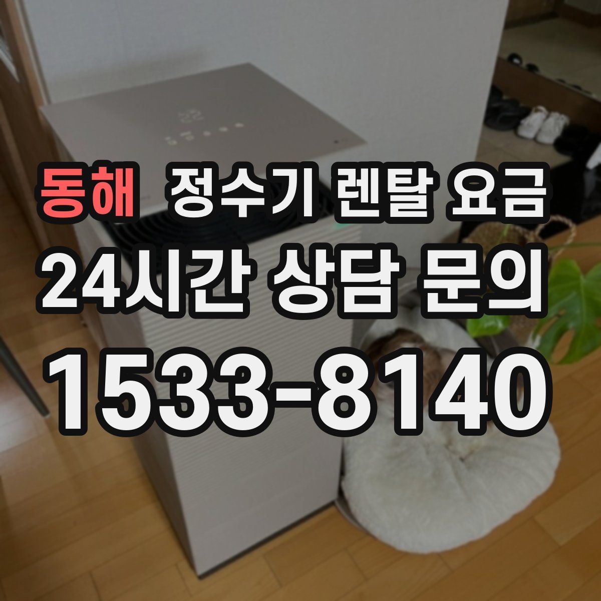 동해 정수기 렌탈 요금