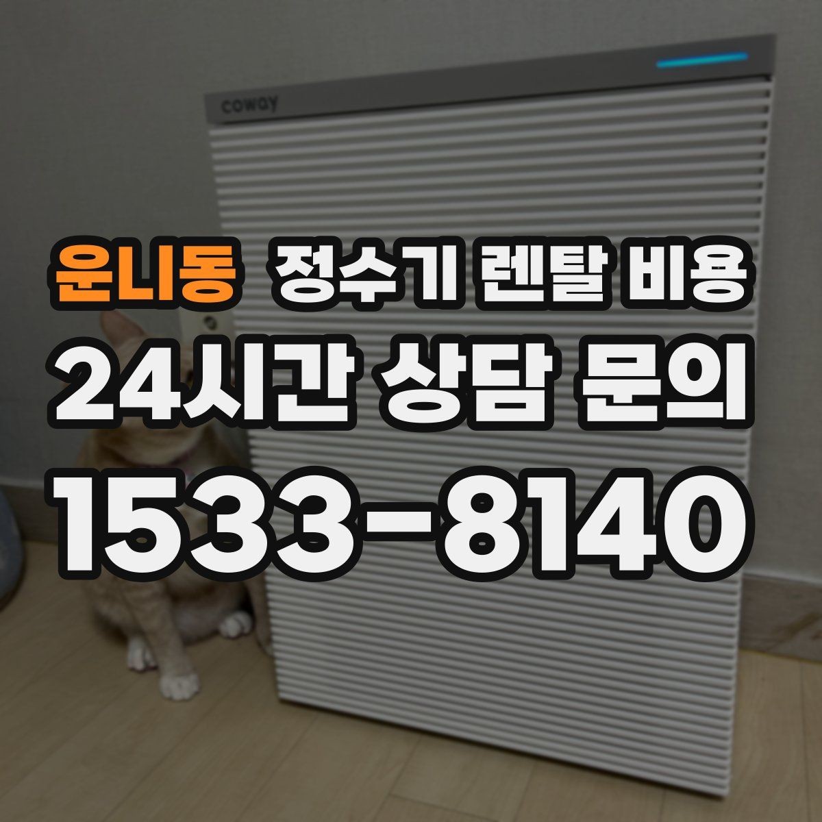 운니동 정수기 렌탈 비용 냉온 기능이 필요한 경우 정리