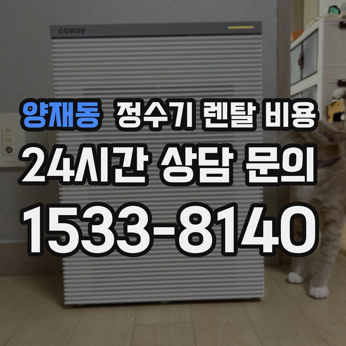 양재동 정수기 렌탈 비용 가장 많이 비교하는 항목 정리