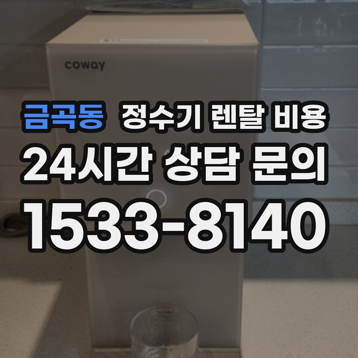 금곡동 정수기 렌탈 비용