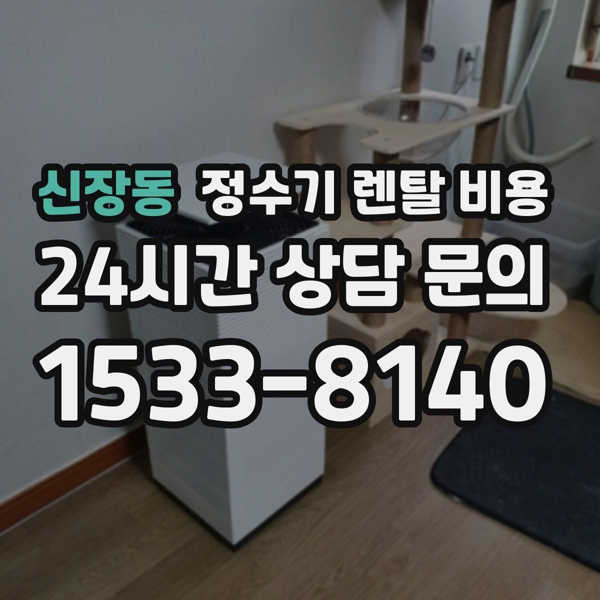 신장동 정수기 렌탈 비용