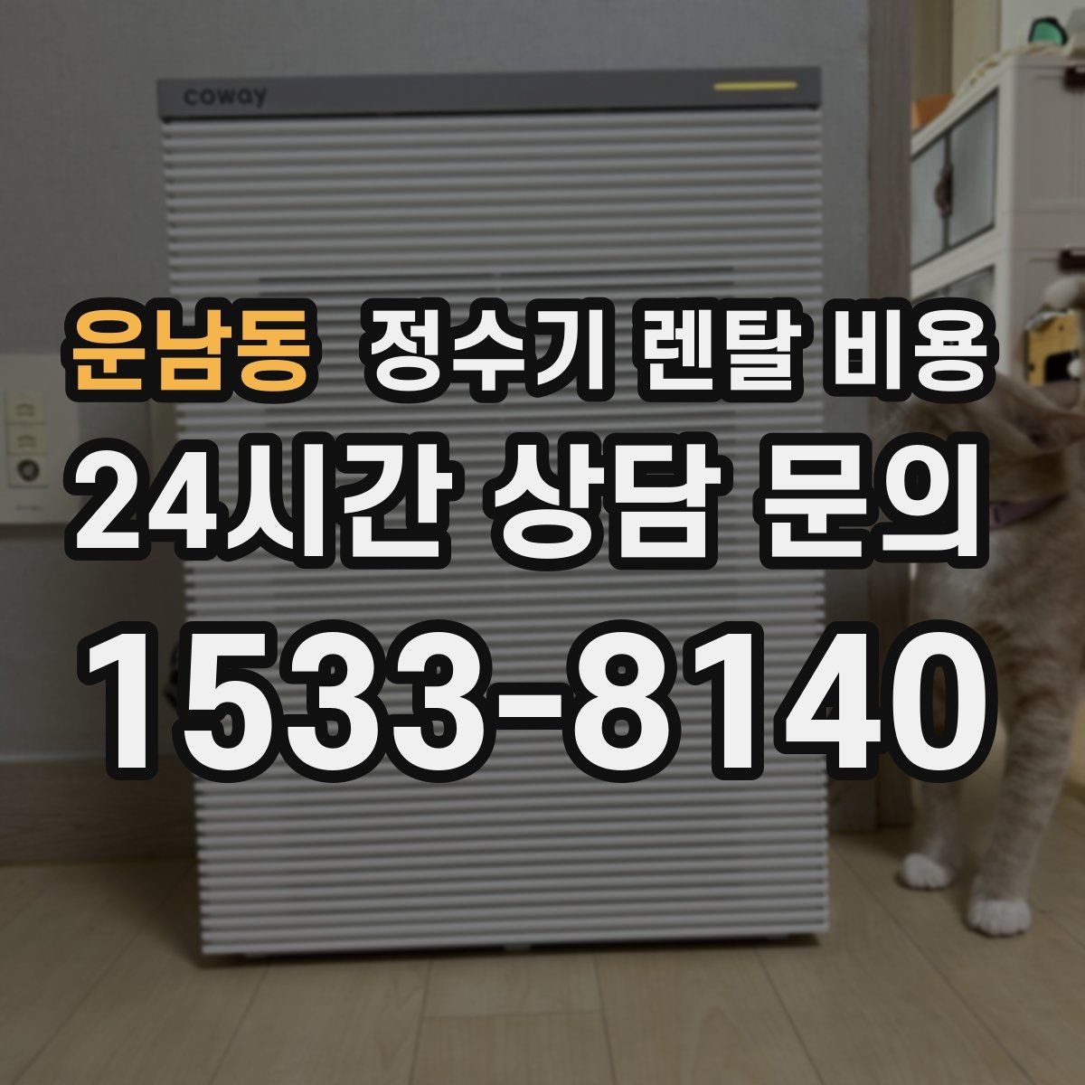 운남동 정수기 렌탈 비용 할인 조건이 복잡한 이유 정리