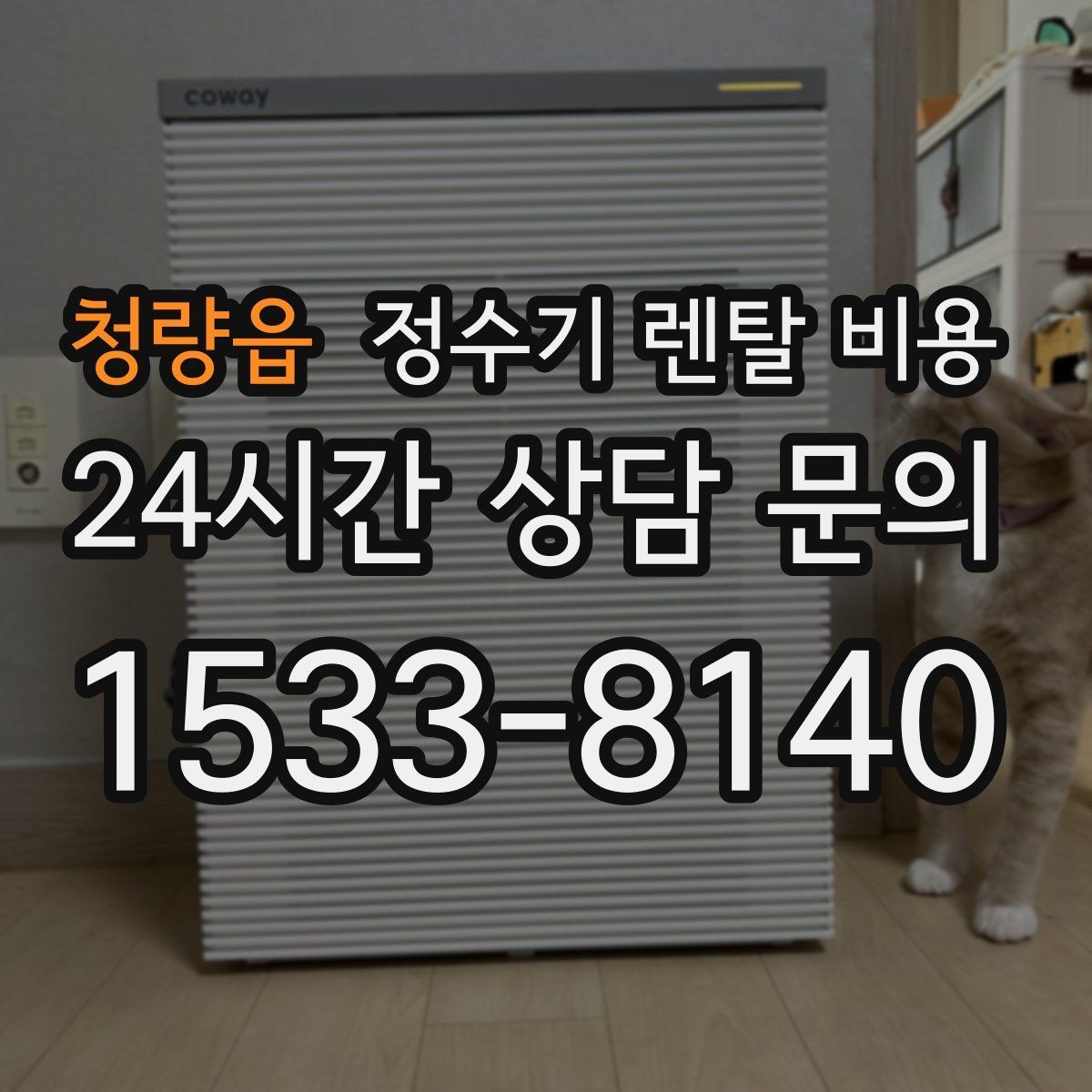 청량읍 정수기 렌탈 비용 사은품보다 중요한 기준은 무엇일까