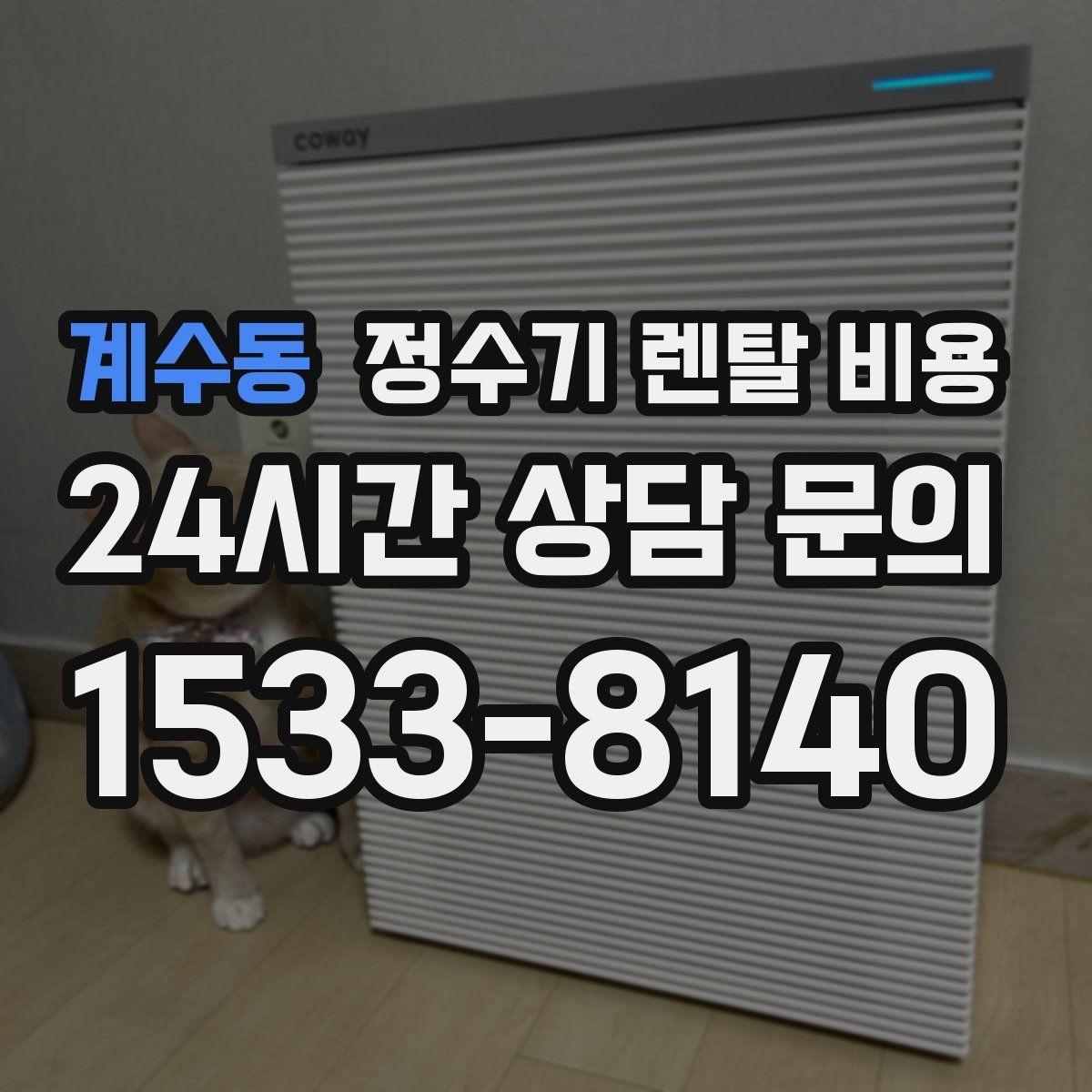 계수동 정수기 렌탈 비용 아이 있는 집에서 중요한 기능