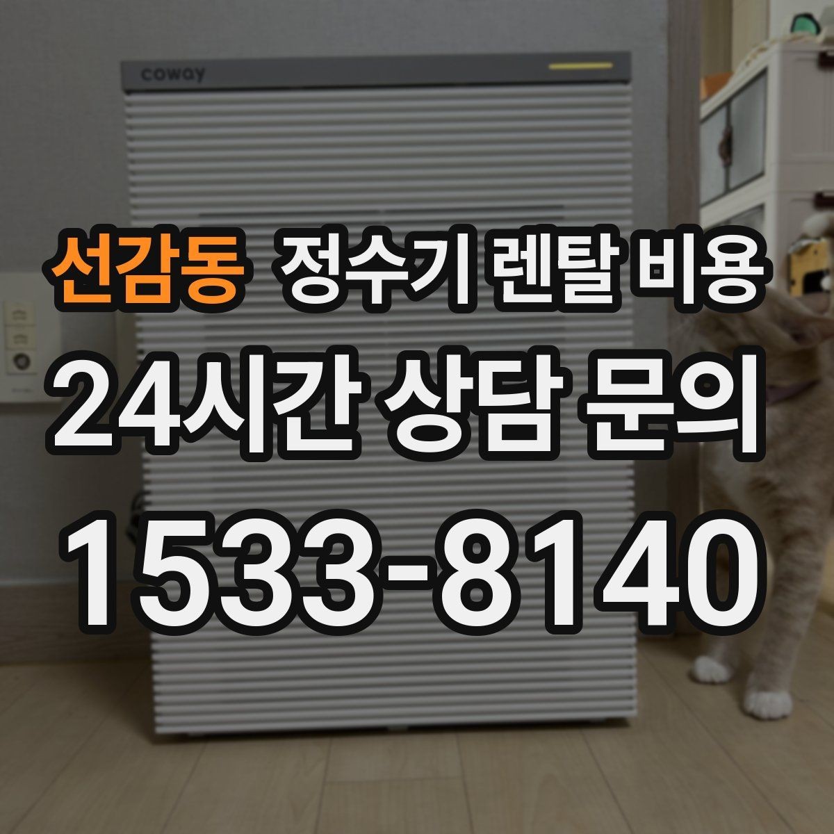 선감동 정수기 렌탈 비용 실제로 도움이 되는 선택 기준
