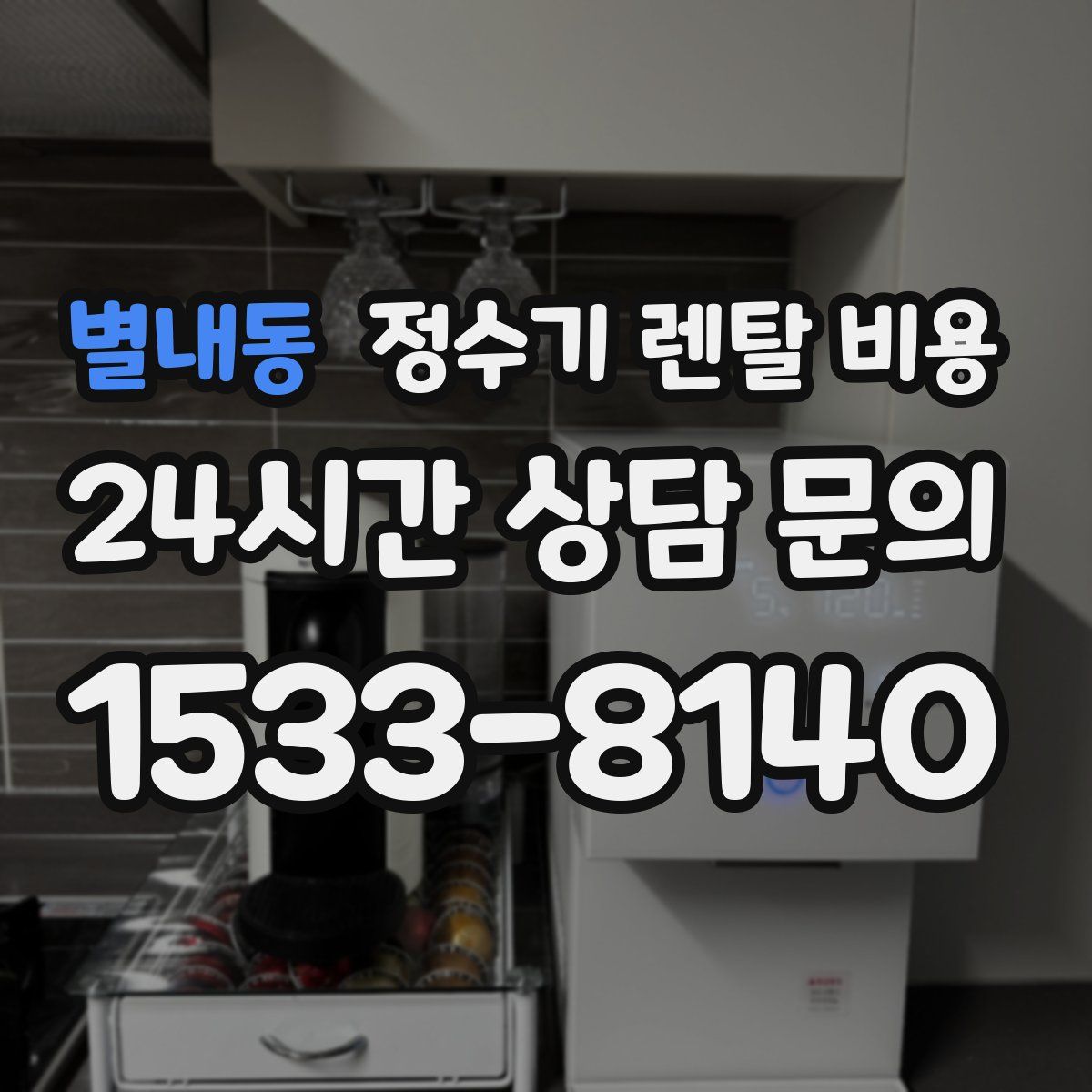 별내동 정수기 렌탈 비용