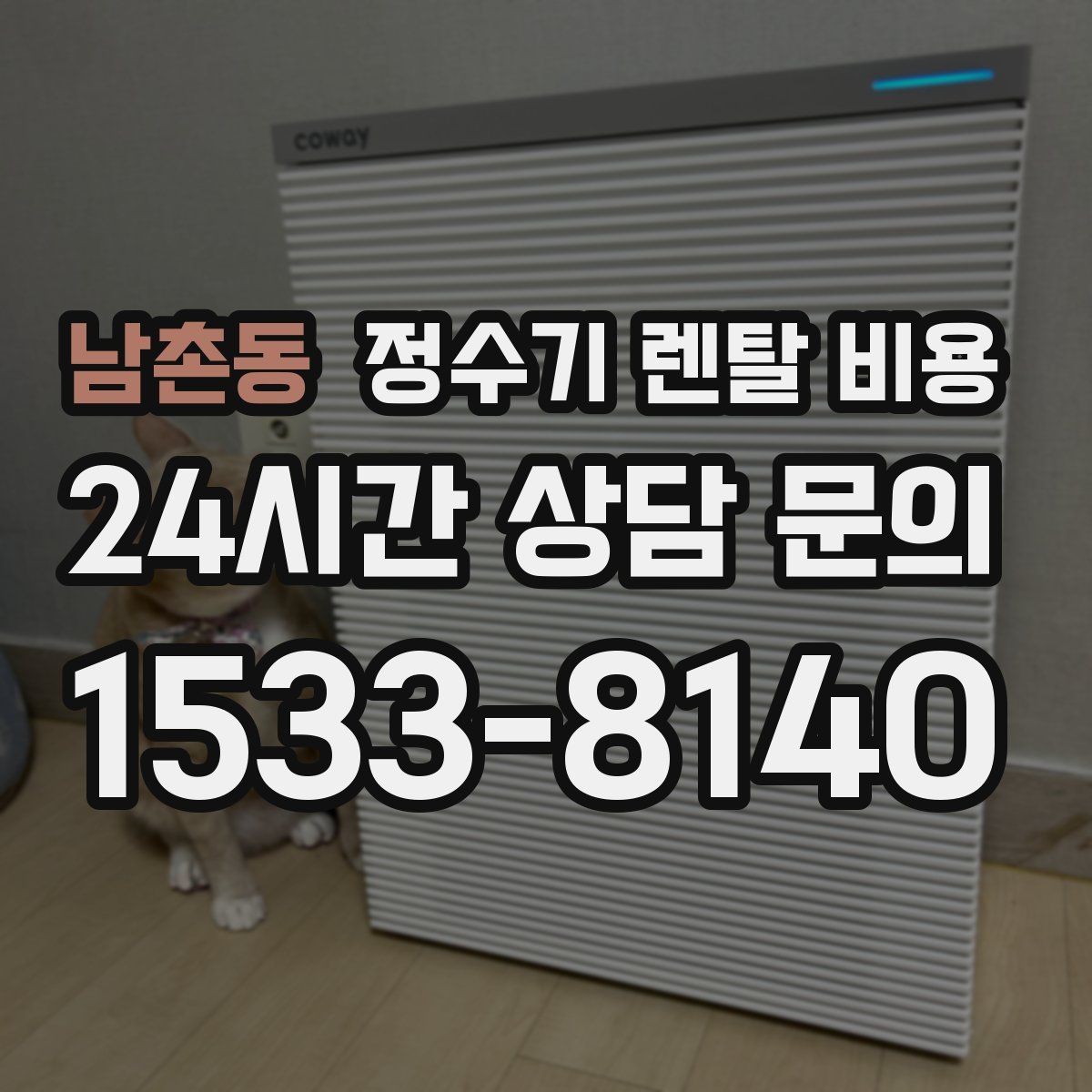 남촌동 정수기 렌탈 비용 관리 서비스 범위까지 함께 봐야 하는 이유