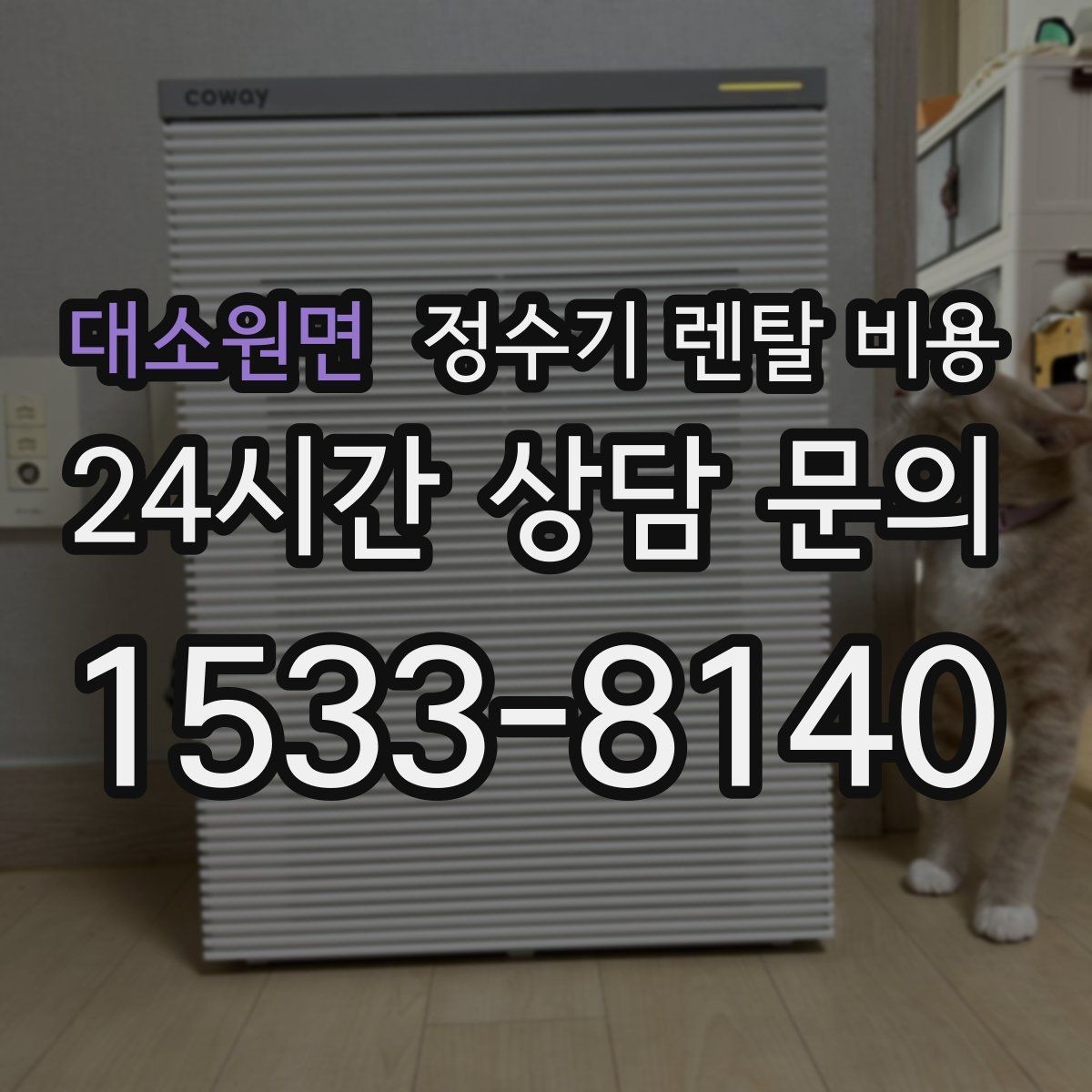 대소원면 정수기 렌탈 비용 만족도 높은 선택을 위한 기준