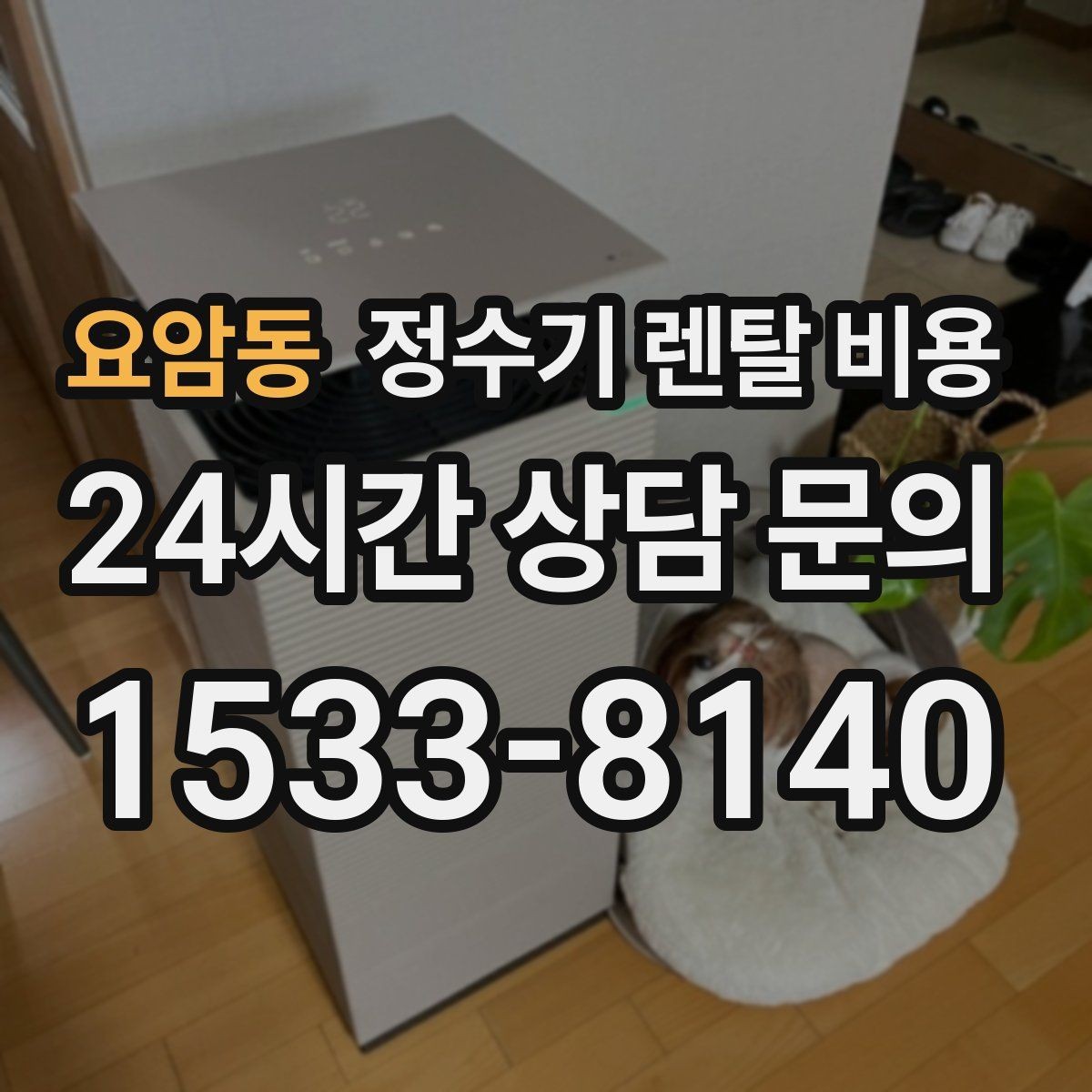 요암동 정수기 렌탈 비용 배수 필요 여부를 확인해야 하는 이유