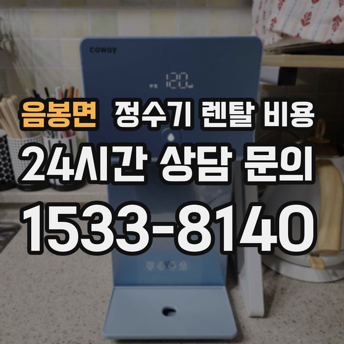 음봉면 정수기 렌탈 비용