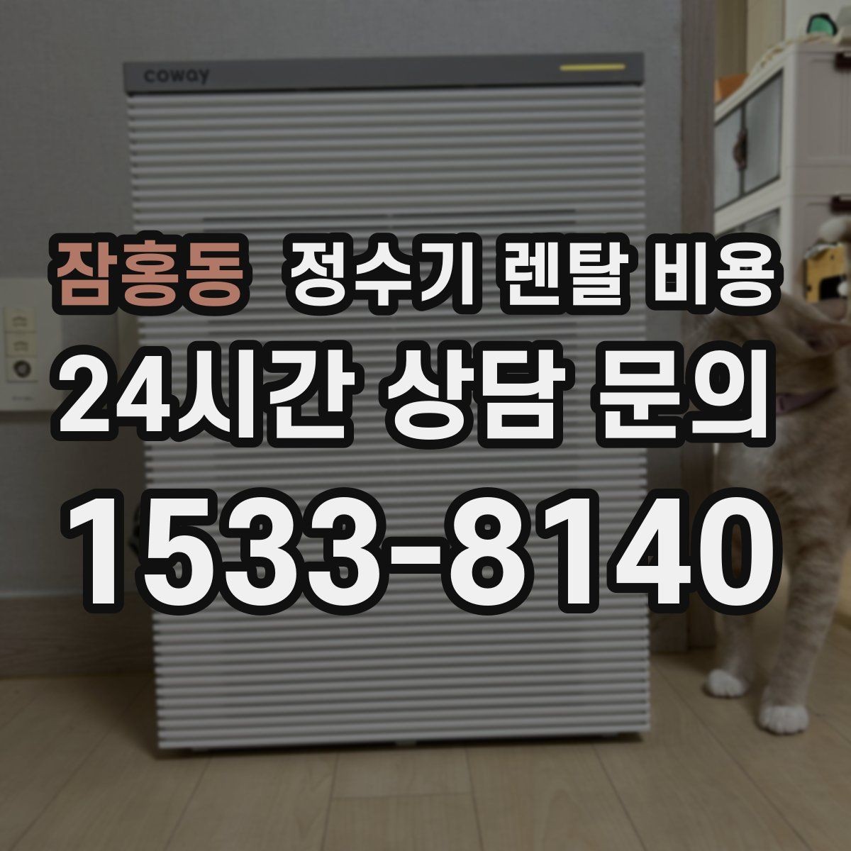 잠홍동 정수기 렌탈 비용 쉽게 이해하는 비교 기준