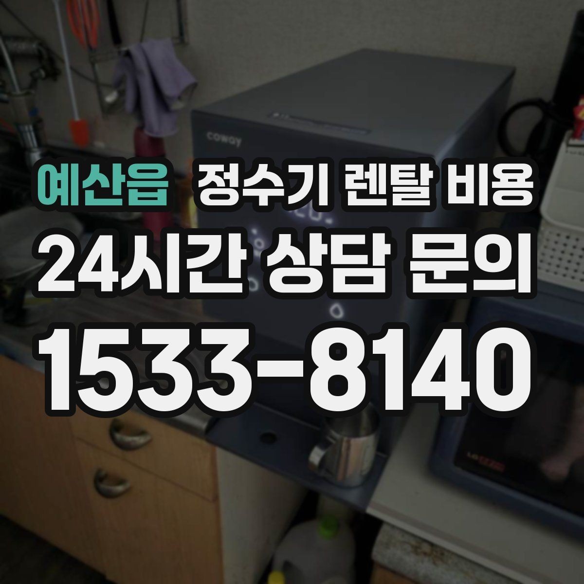 예산읍 정수기 렌탈 비용 대형 모델이 필요한 상황은 언제일까