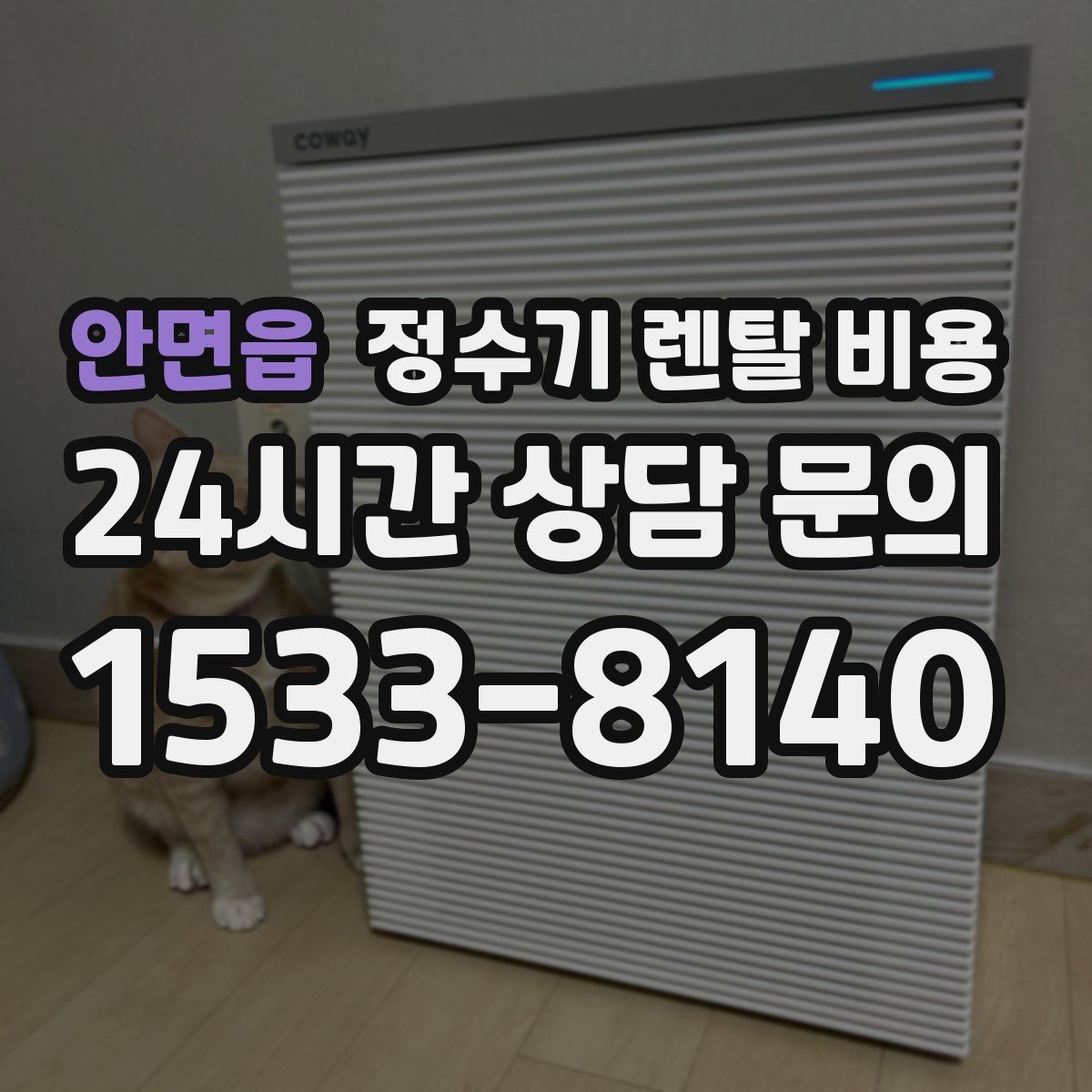 안면읍 정수기 렌탈 비용 렌탈료가 낮은 이유 분석해보기