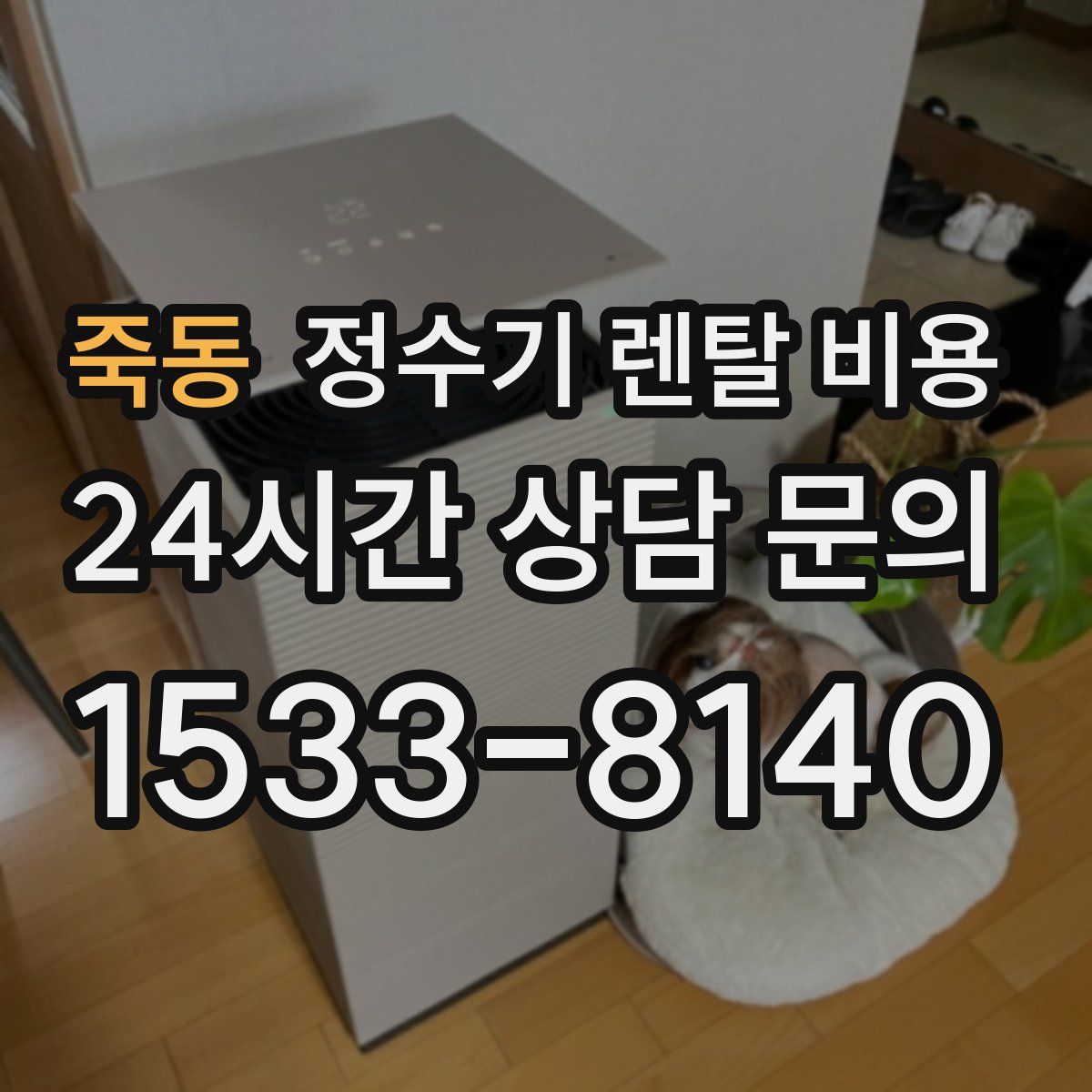 죽동 정수기 렌탈 비용