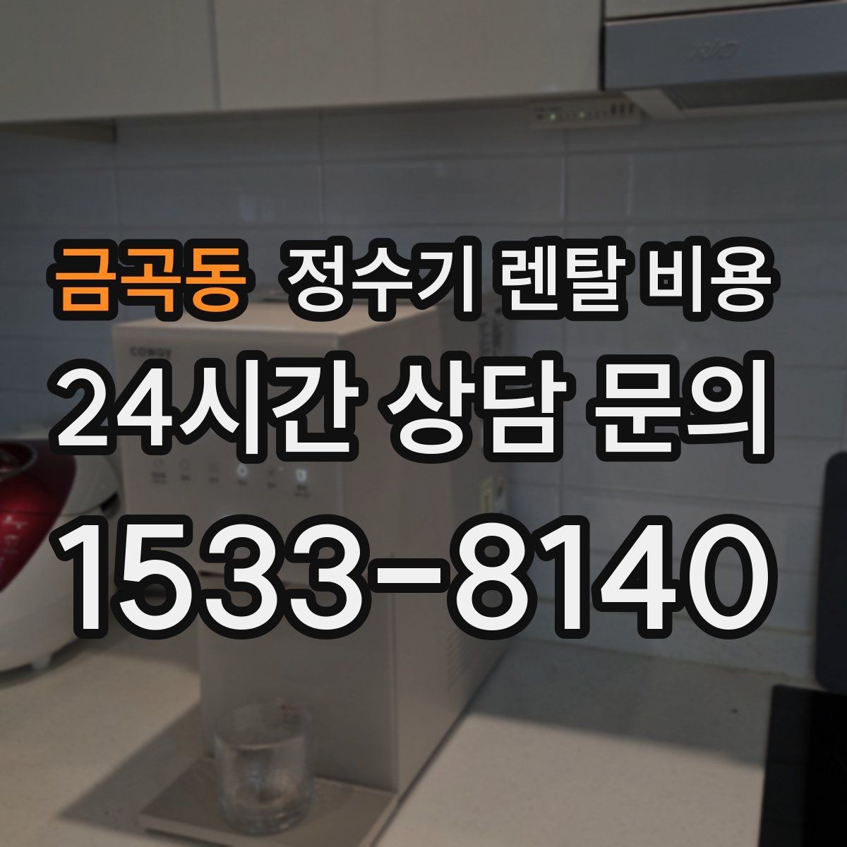 금곡동 정수기 렌탈 비용 자가관리형이 저렴한 이유와 주의점