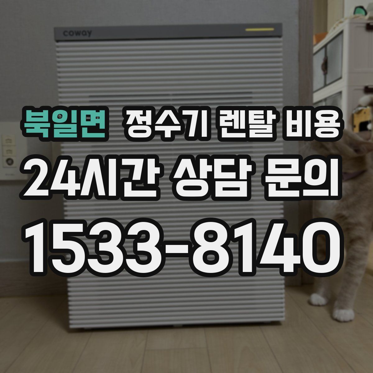 북일면 정수기 렌탈 비용