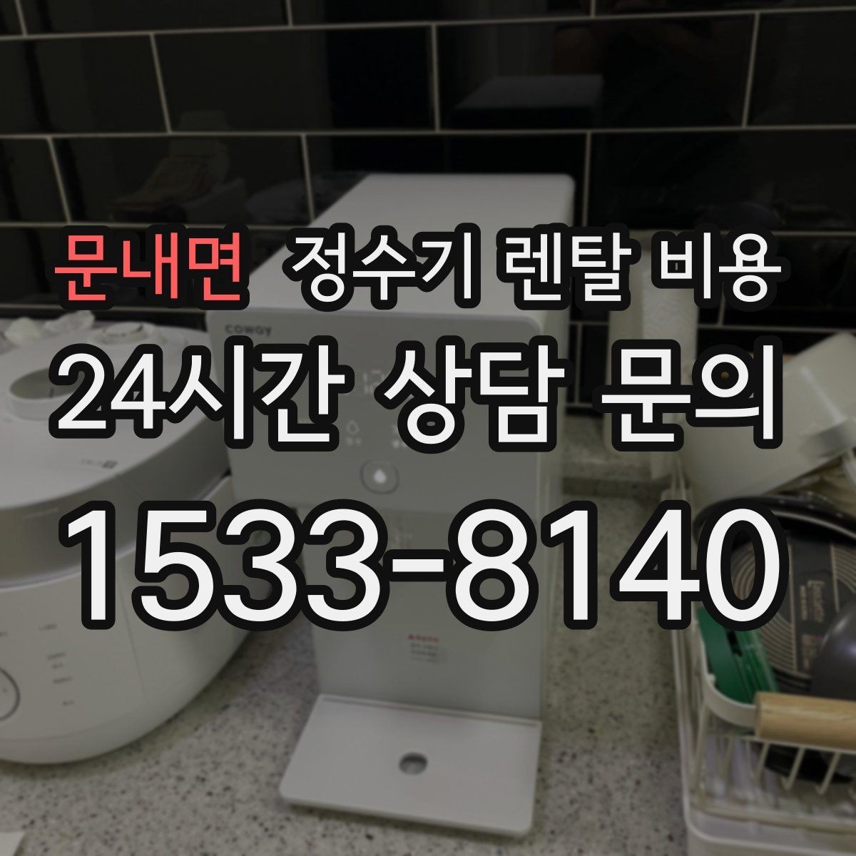 문내면 정수기 렌탈 비용 다양한 제품 중 고르는 방법