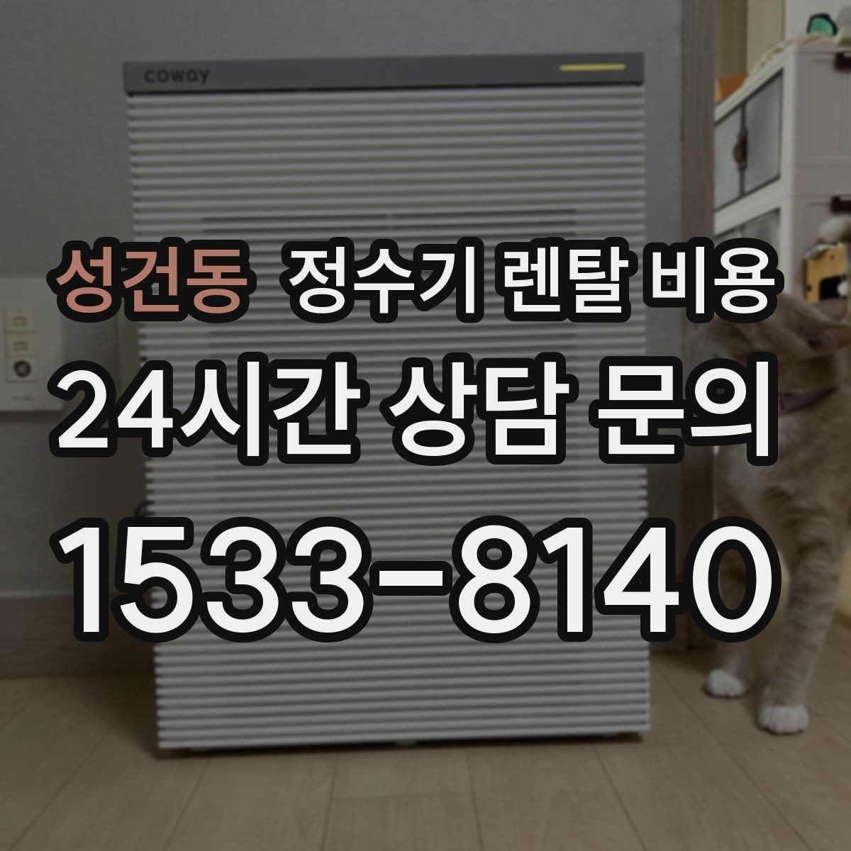 성건동 정수기 렌탈 비용 대형 모델이 필요한 상황은 언제일까