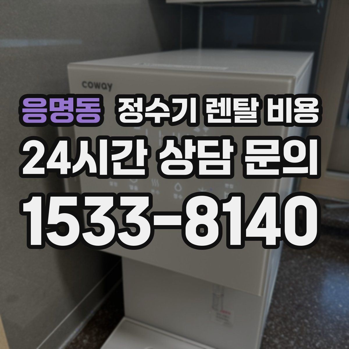 응명동 정수기 렌탈 비용 얼음 사용량이 많은 집의 선택 기준