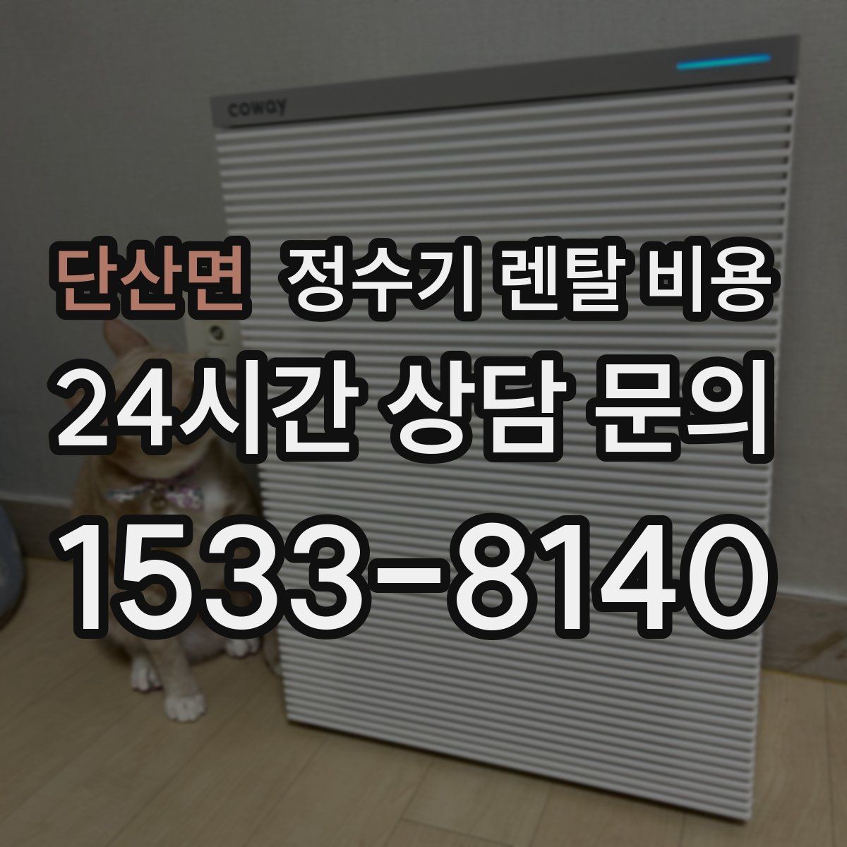 단산면 정수기 렌탈 비용 할인보다 계약 조건이 더 중요한 이유