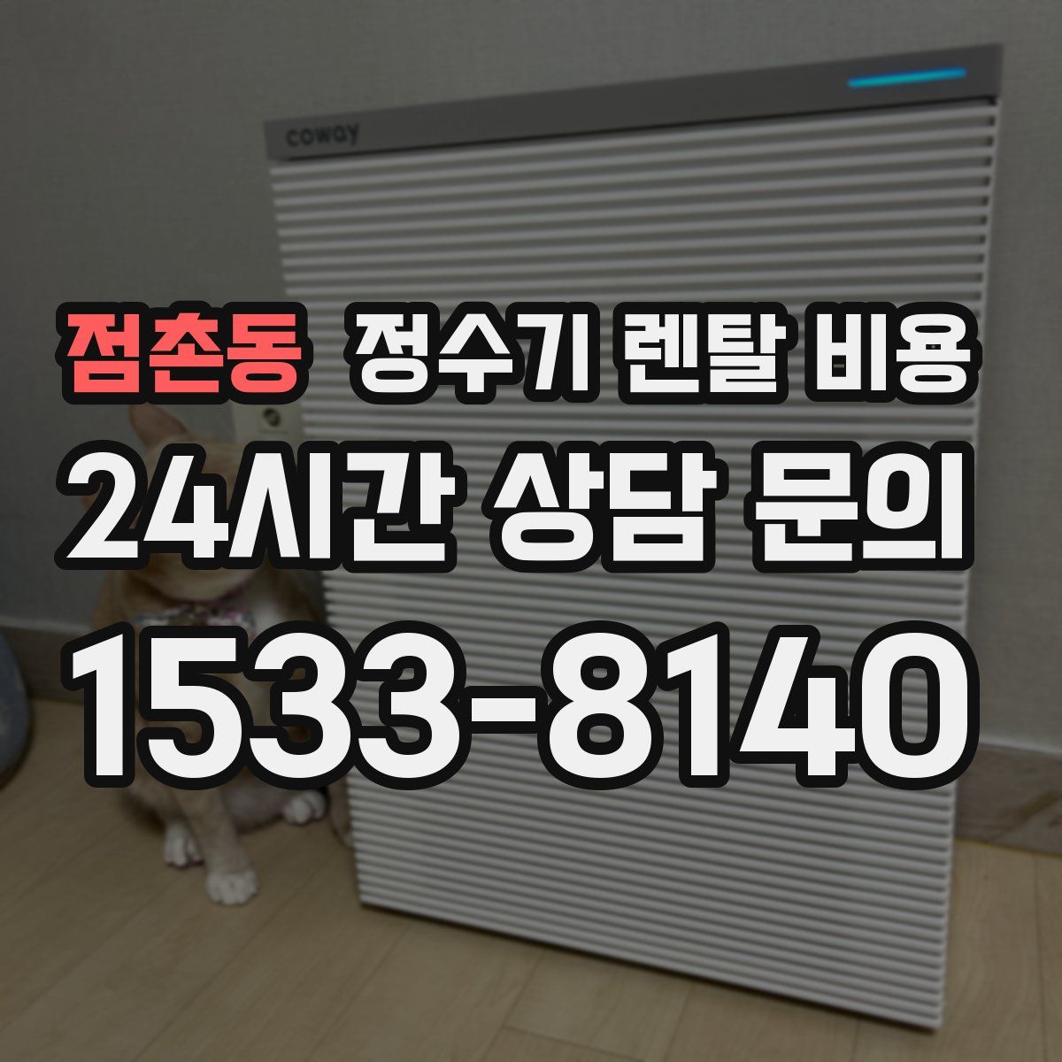 점촌동 정수기 렌탈 비용