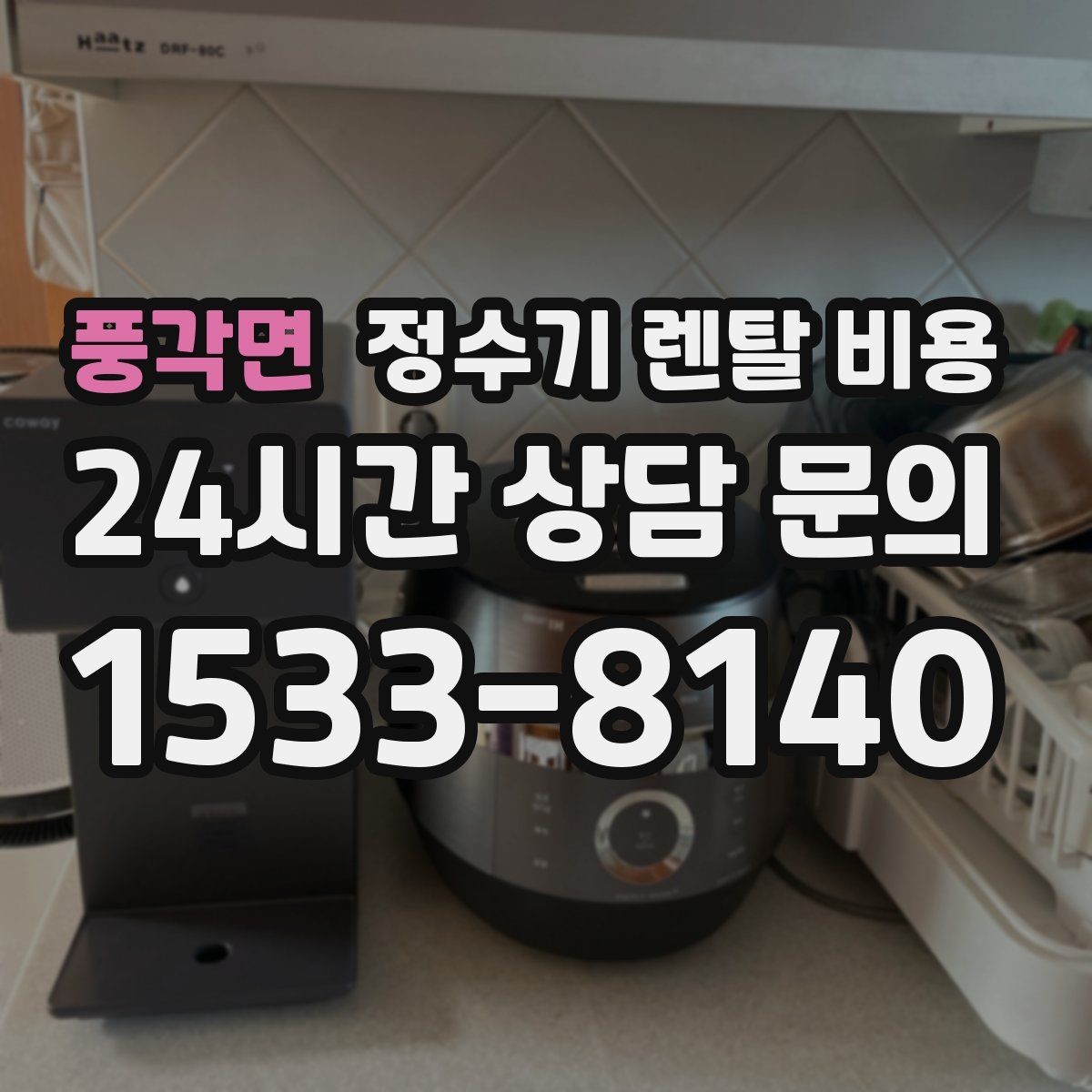 풍각면 정수기 렌탈 비용 보급형으로도 충분한 집의 특징