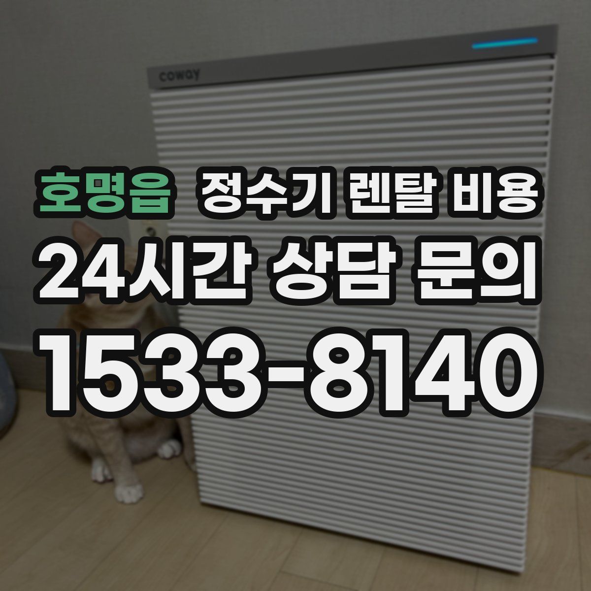 호명읍 정수기 렌탈 비용