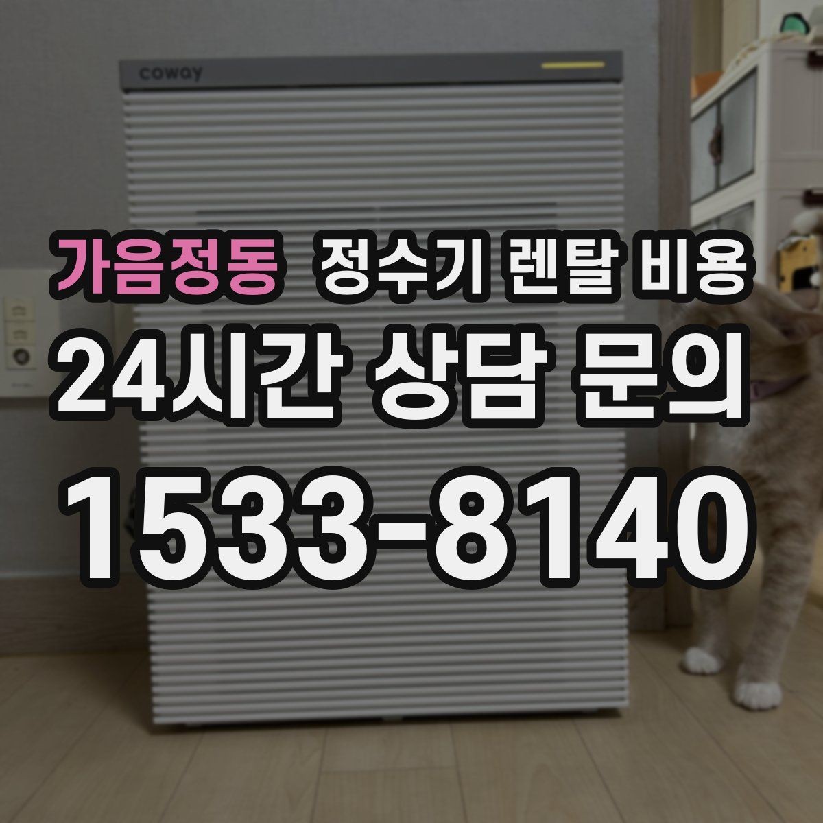 가음정동 정수기 렌탈 비용 고가 모델이 비싼 이유는 무엇일까