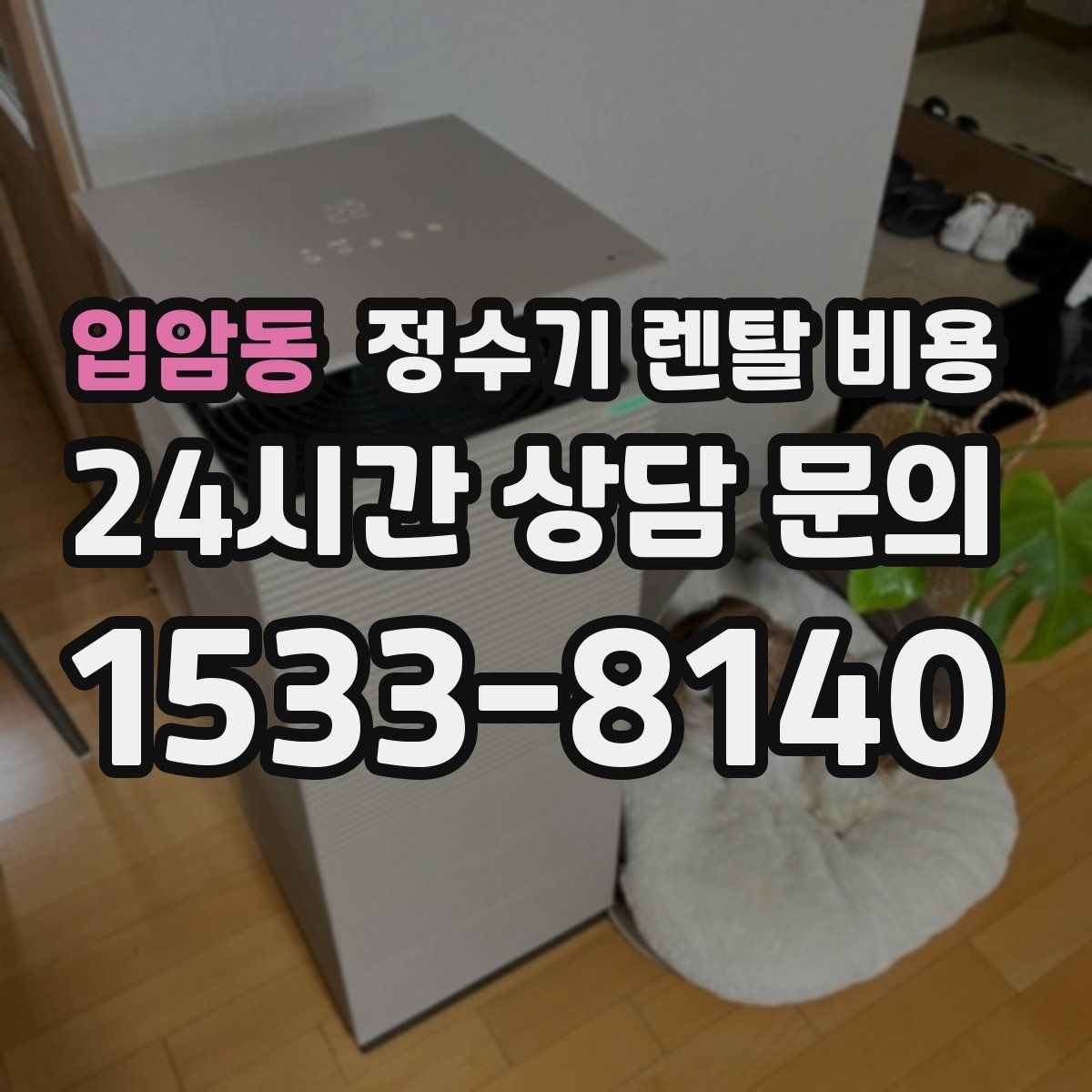 입암동 정수기 렌탈 비용