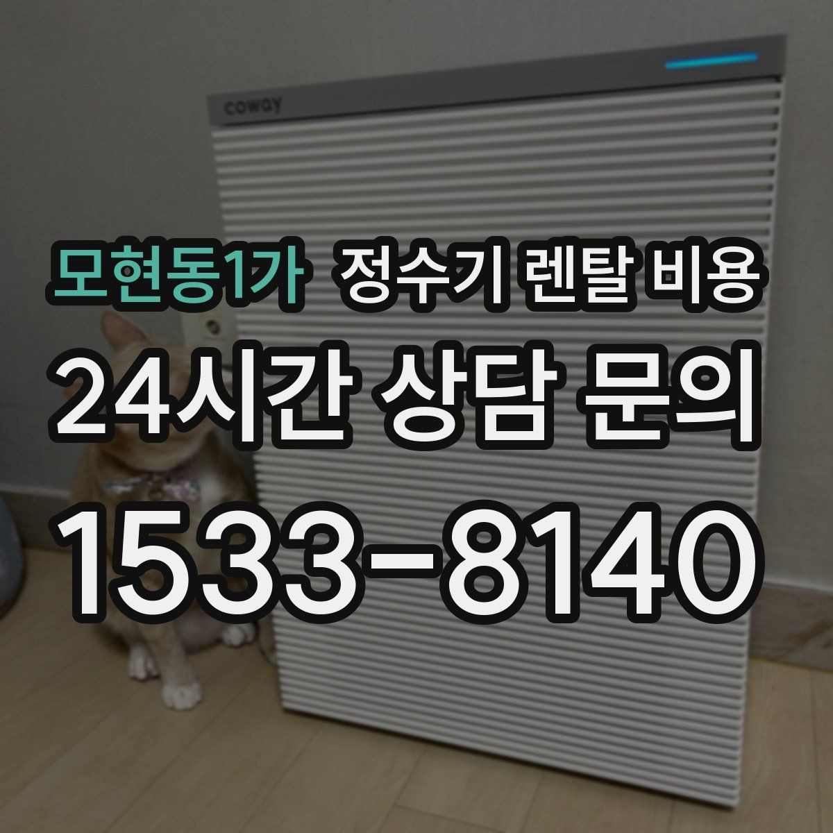 모현동1가 정수기 렌탈 비용 필터 성능만 보지 말아야 하는 이유
