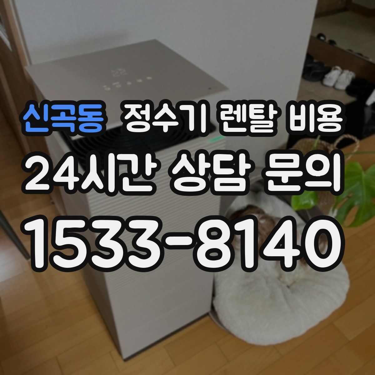 신곡동 정수기 렌탈 비용