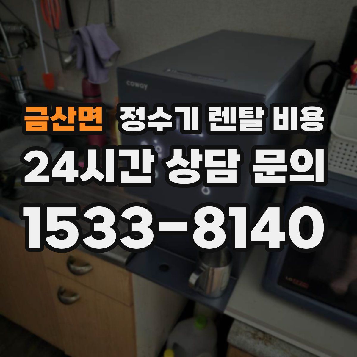 금산면 정수기 렌탈 비용
