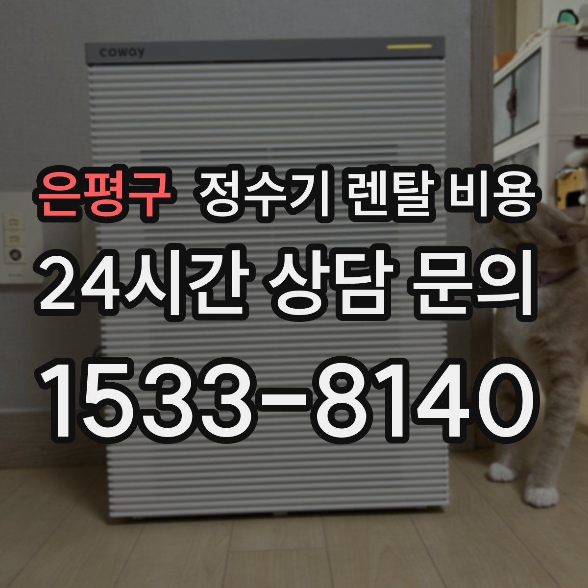 은평구 정수기 렌탈 비용